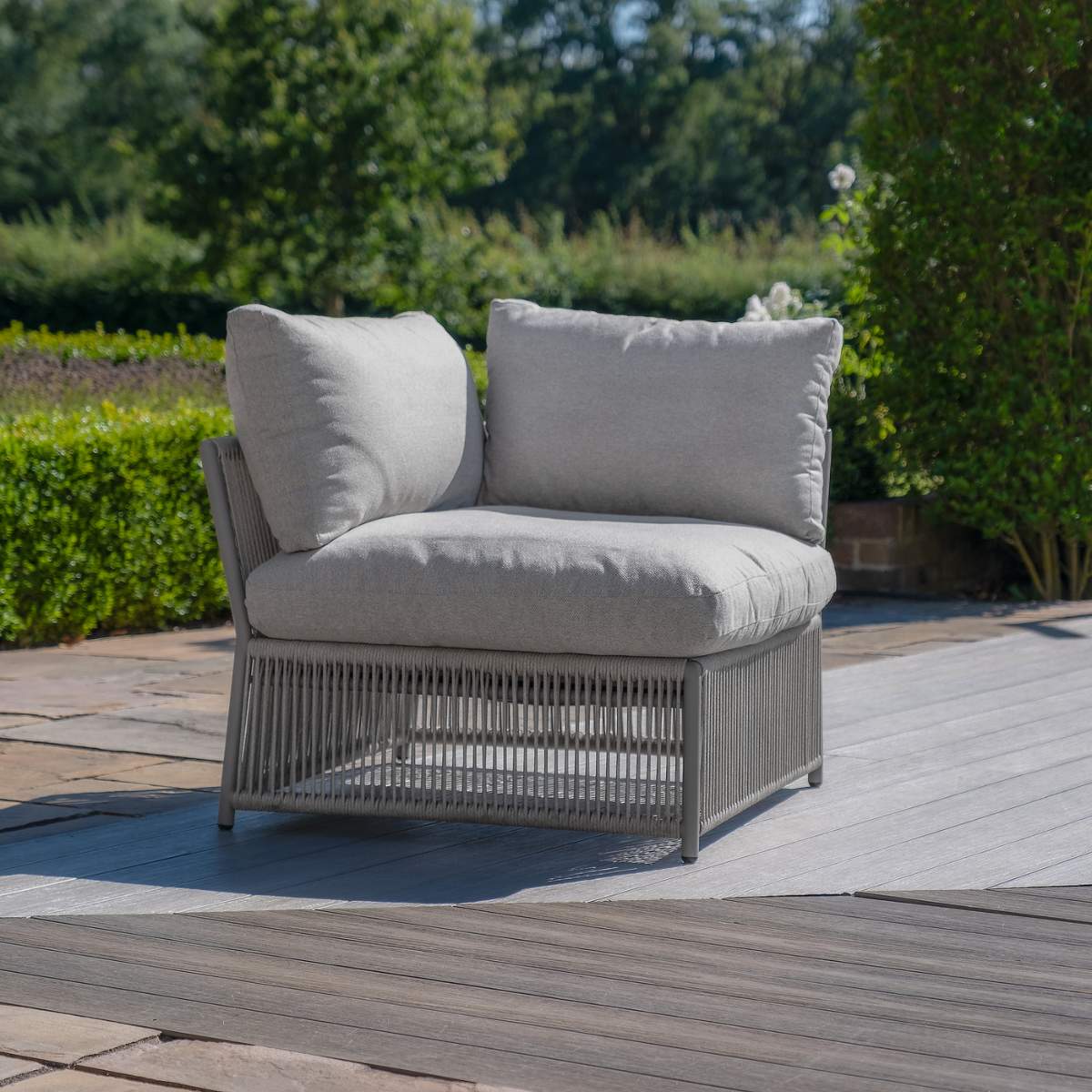 Maze Maldives Rope Weave Large Corner Sofa Set - Image 17