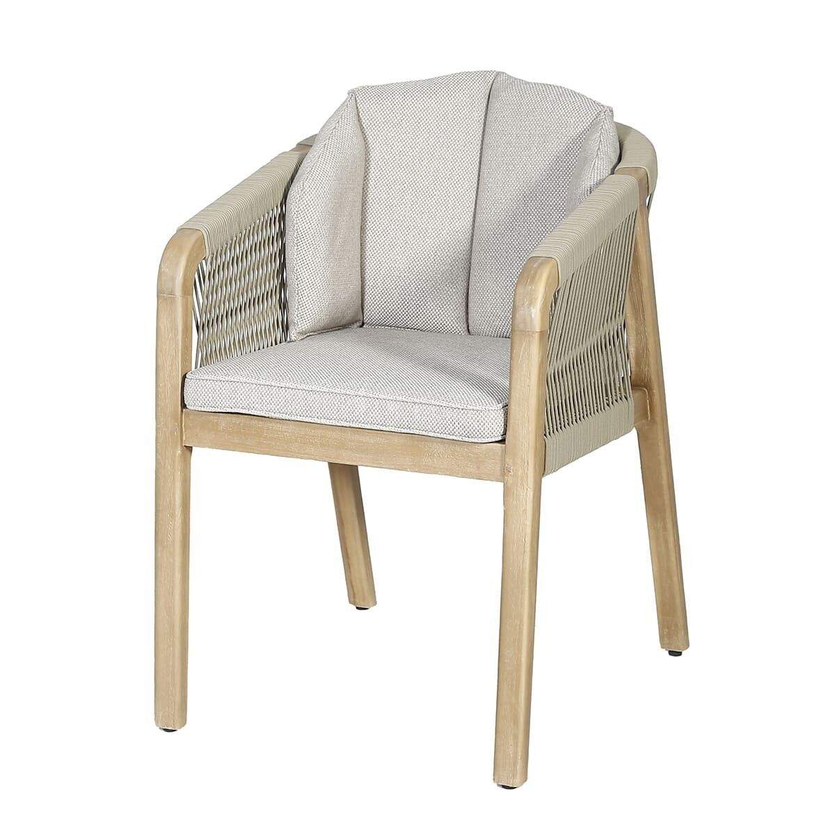 Maze - Martinique Rope Weave 6 Seat Round Dining Set - Image 3