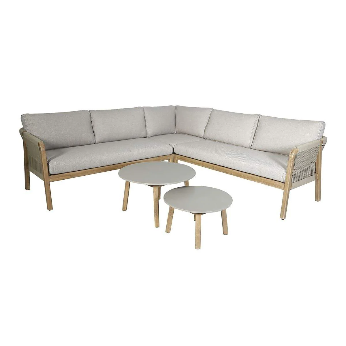 Maze - Martinique Rope Weave Corner Sofa Set