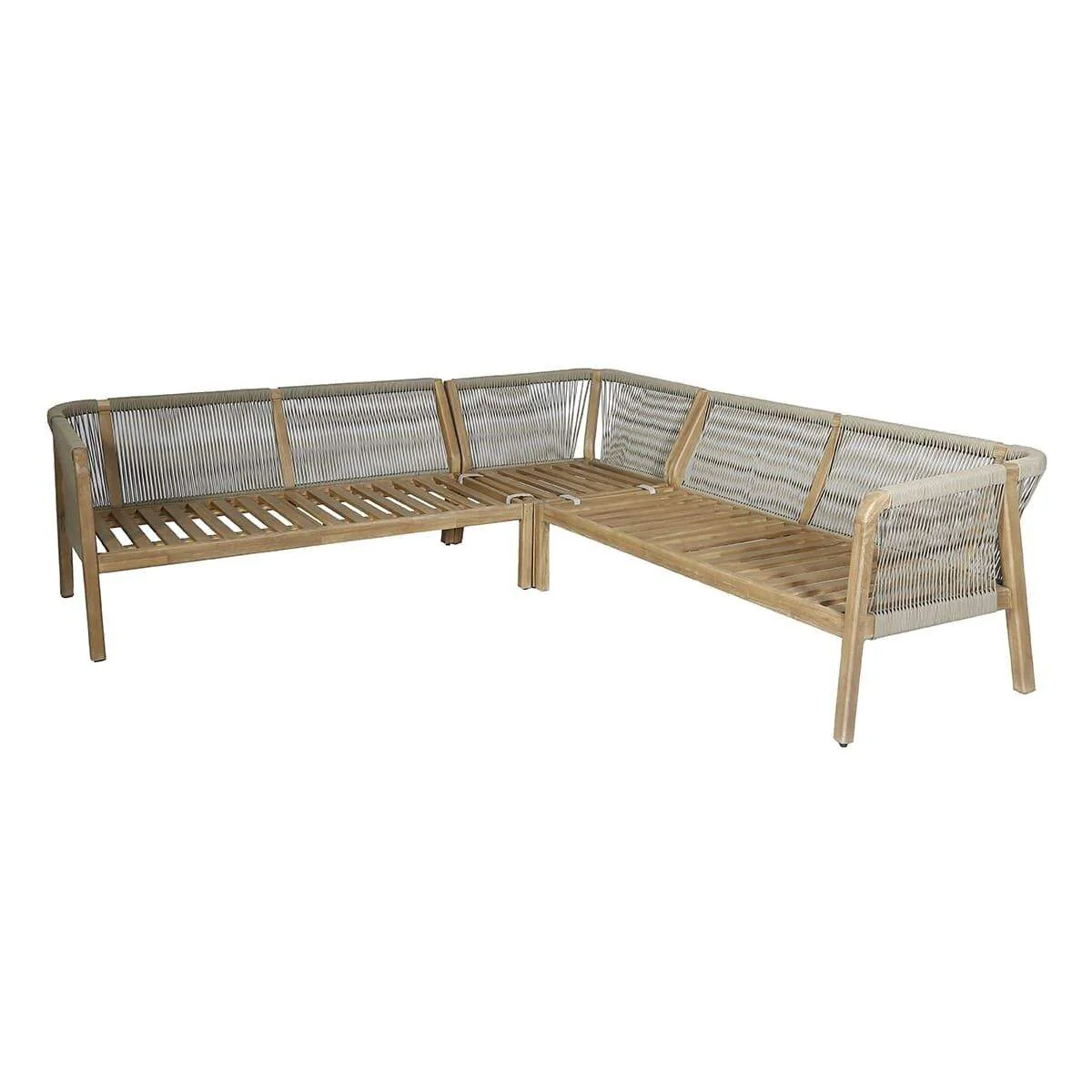 Maze - Martinique Rope Weave Corner Sofa Set - Image 3