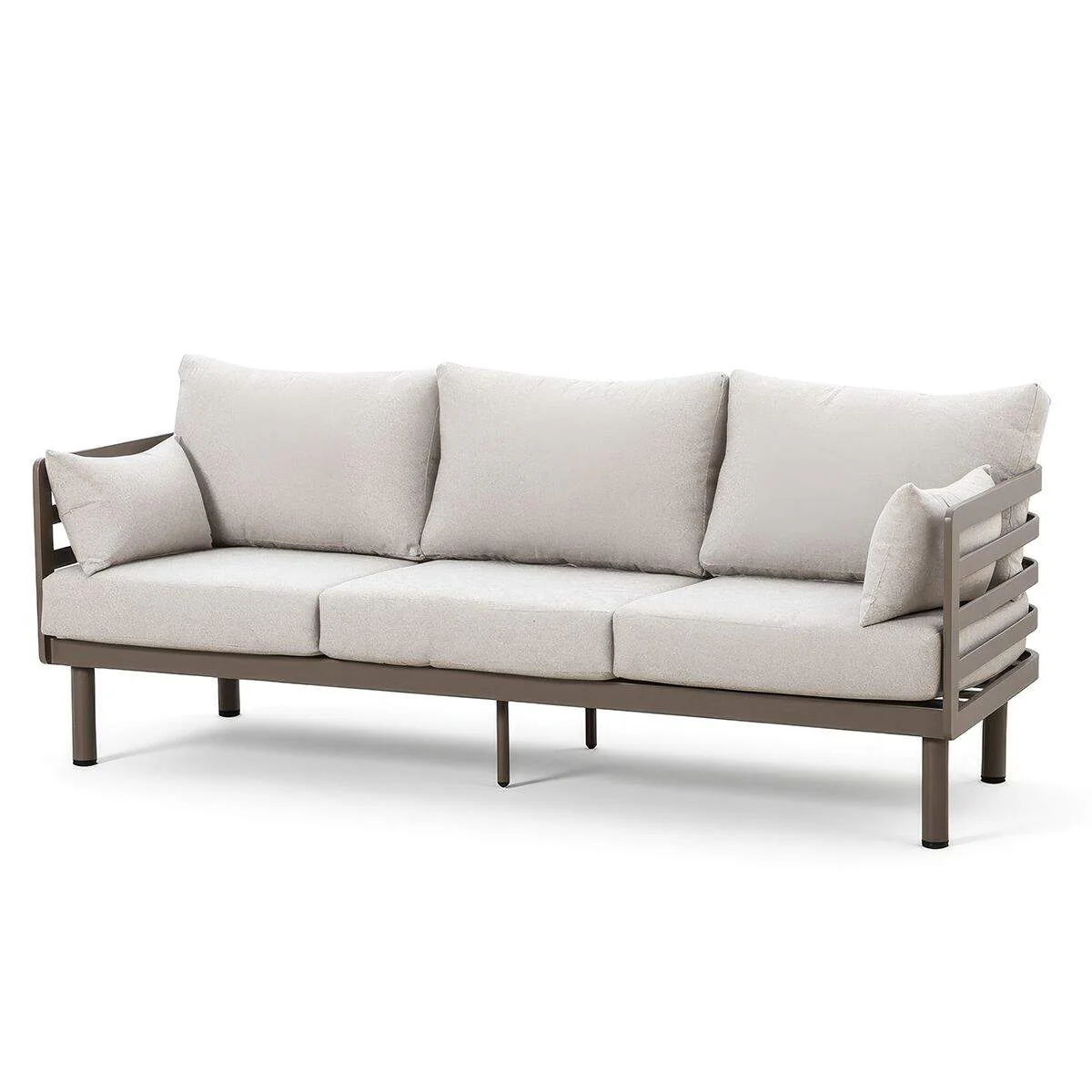 Maze - Metro Aluminium 3 Seat Garden Sofa Set - Image 2