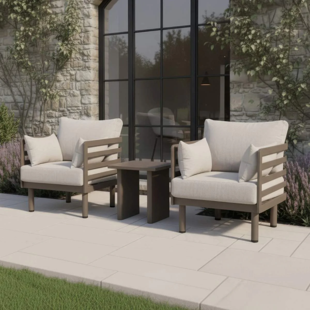 Maze Metro Aluminium Garden Lounge Set - Image 11