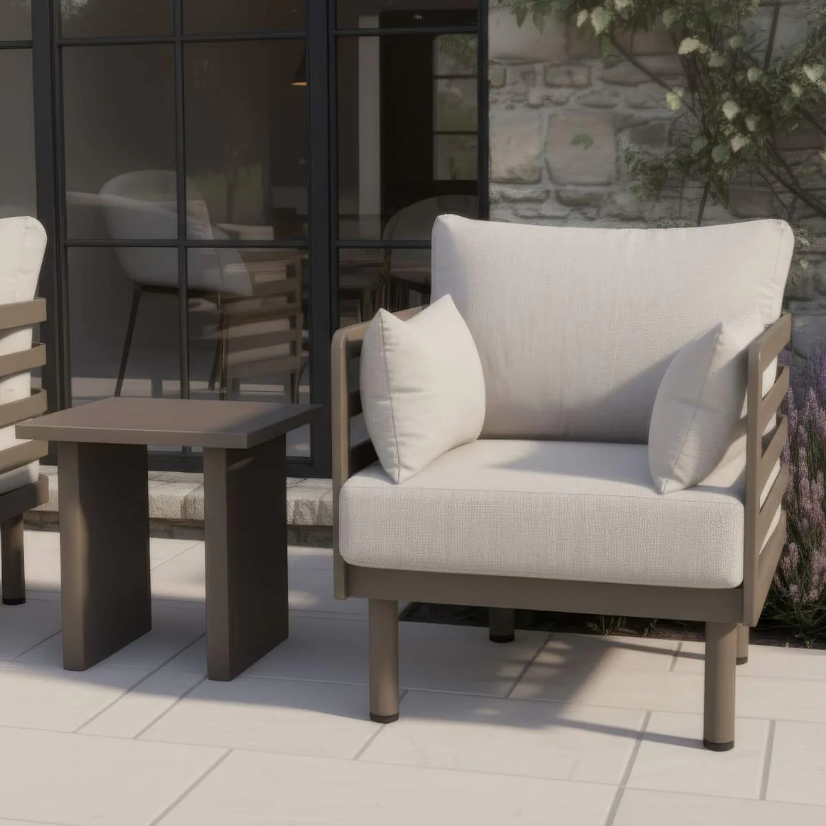 Maze Metro Aluminium Garden Lounge Set - Image 9
