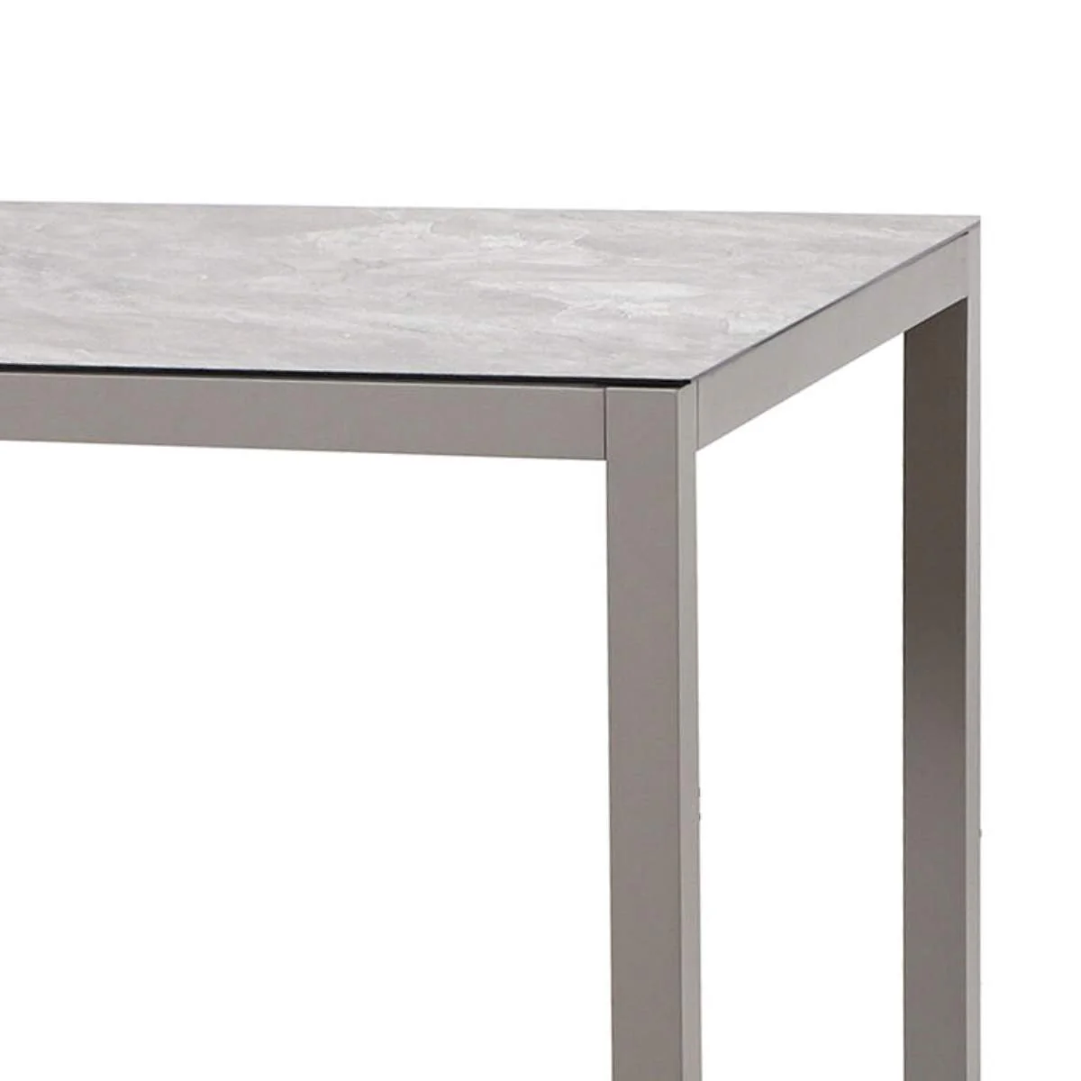 Maze Montreal Aluminium 6 Seat Rectangular Garden Dining Set - Cool Linen - Image 5