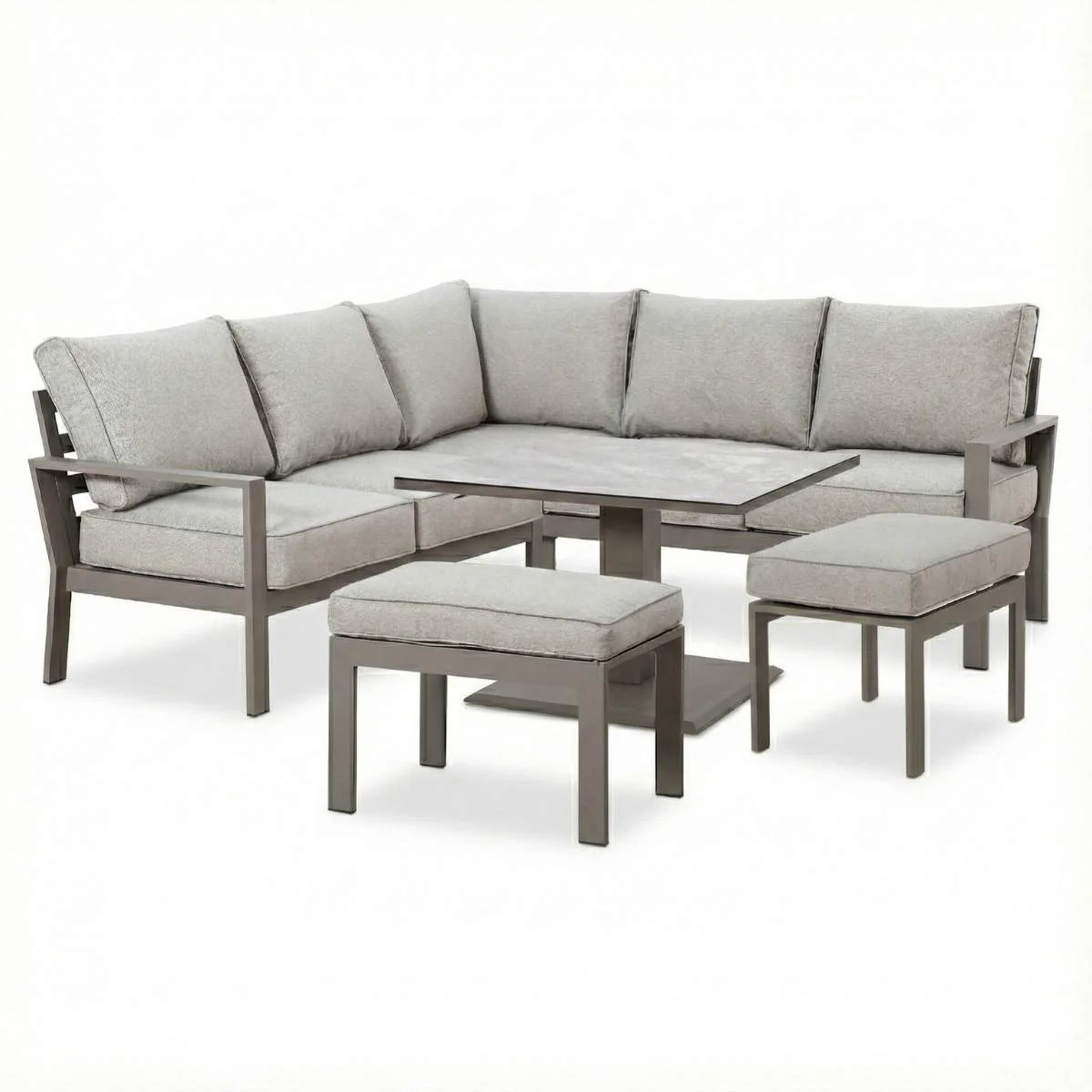 Maze Montreal Aluminium Small Garden Sofa Dining Set