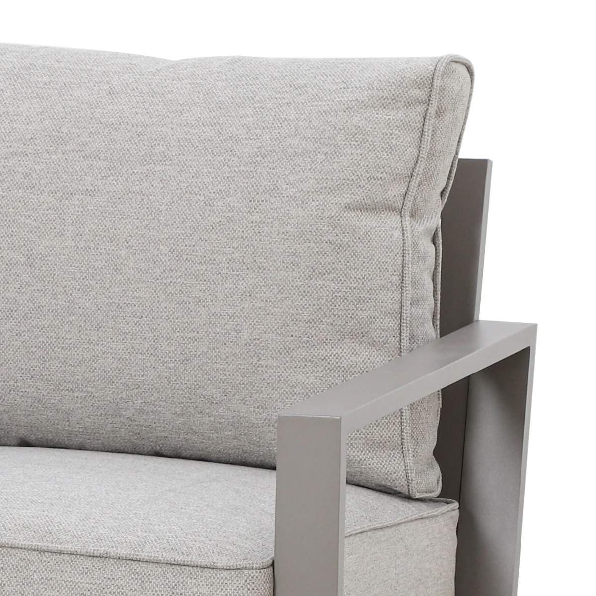 Maze Montreal Aluminium Small Garden Sofa Dining Set - Image 3