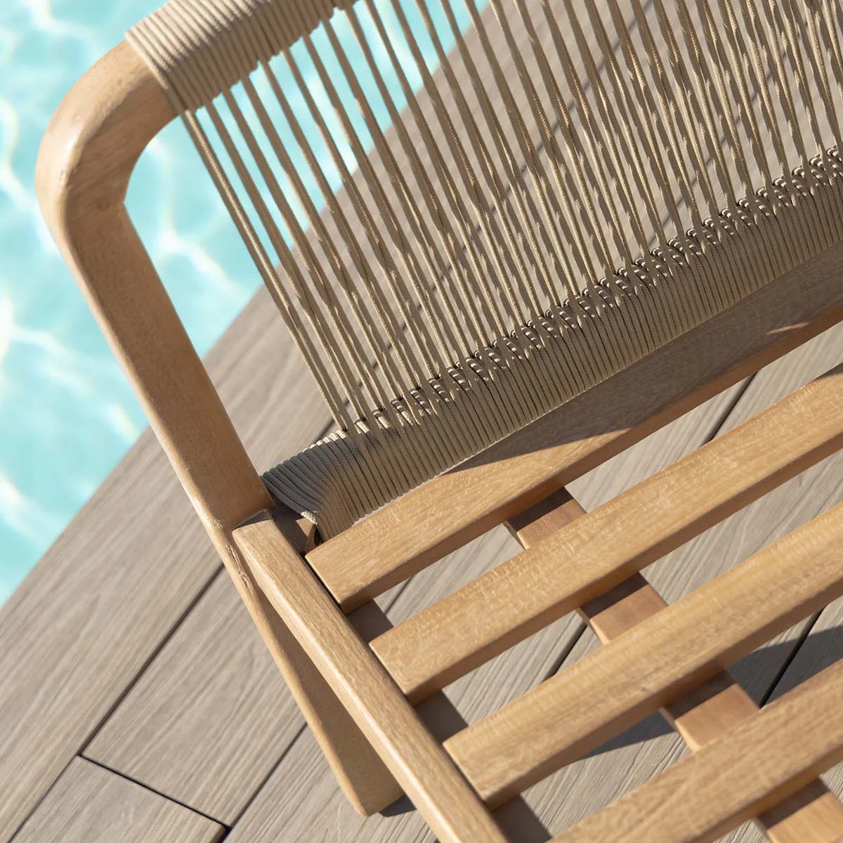 Maze - Natural Martinique Lounge Chair - Image 3