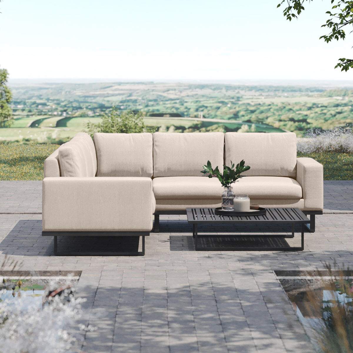 Maze - Outdoor Fabric Ethos Corner Sofa Set - Image 2