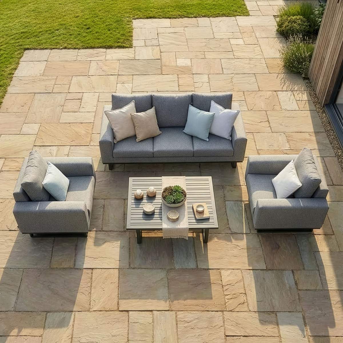 Maze - Outdoor Fabric Ethos 3 Seat Sofa Set - Image 27