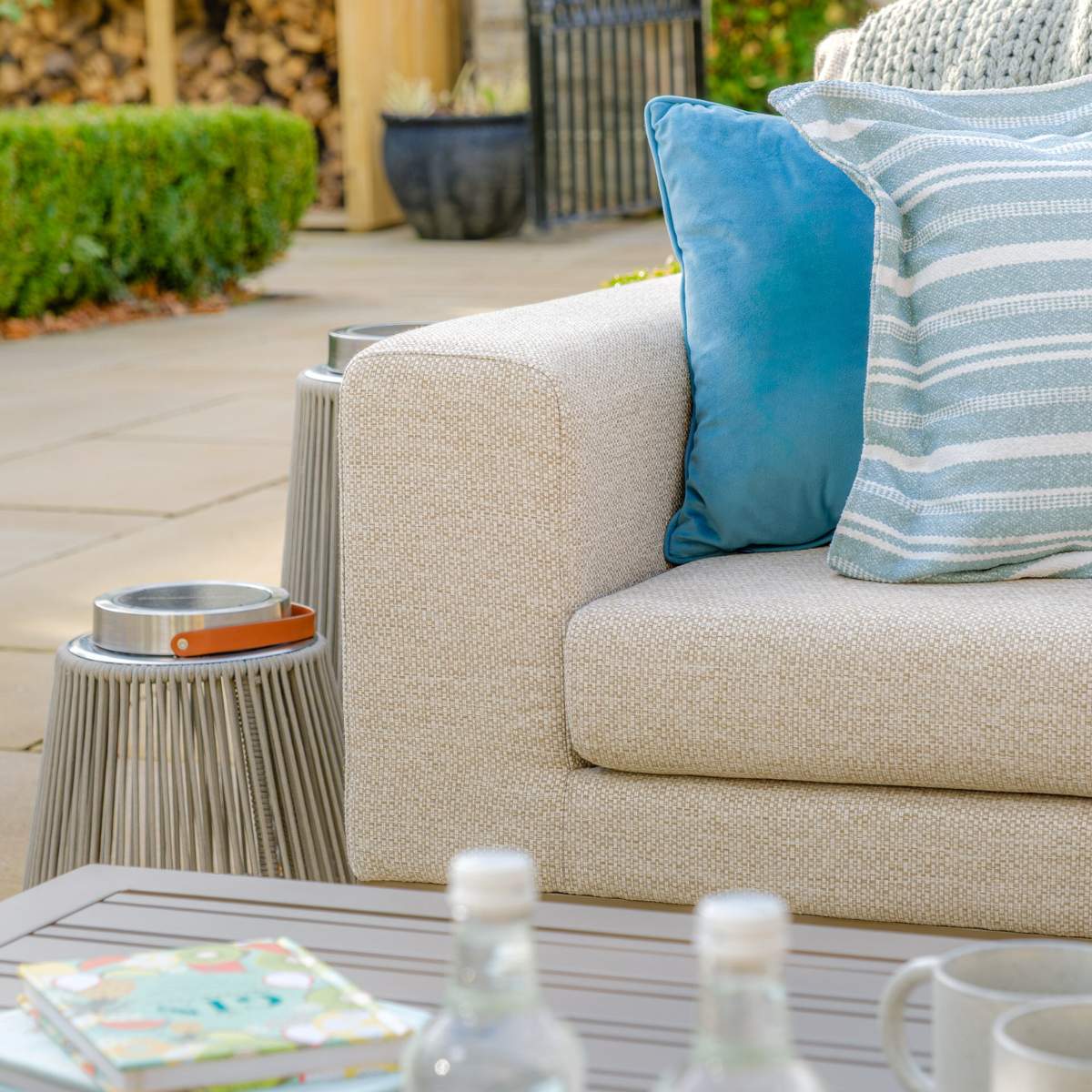 Maze - Outdoor Fabric Ethos 3 Seat Sofa Set - Image 30