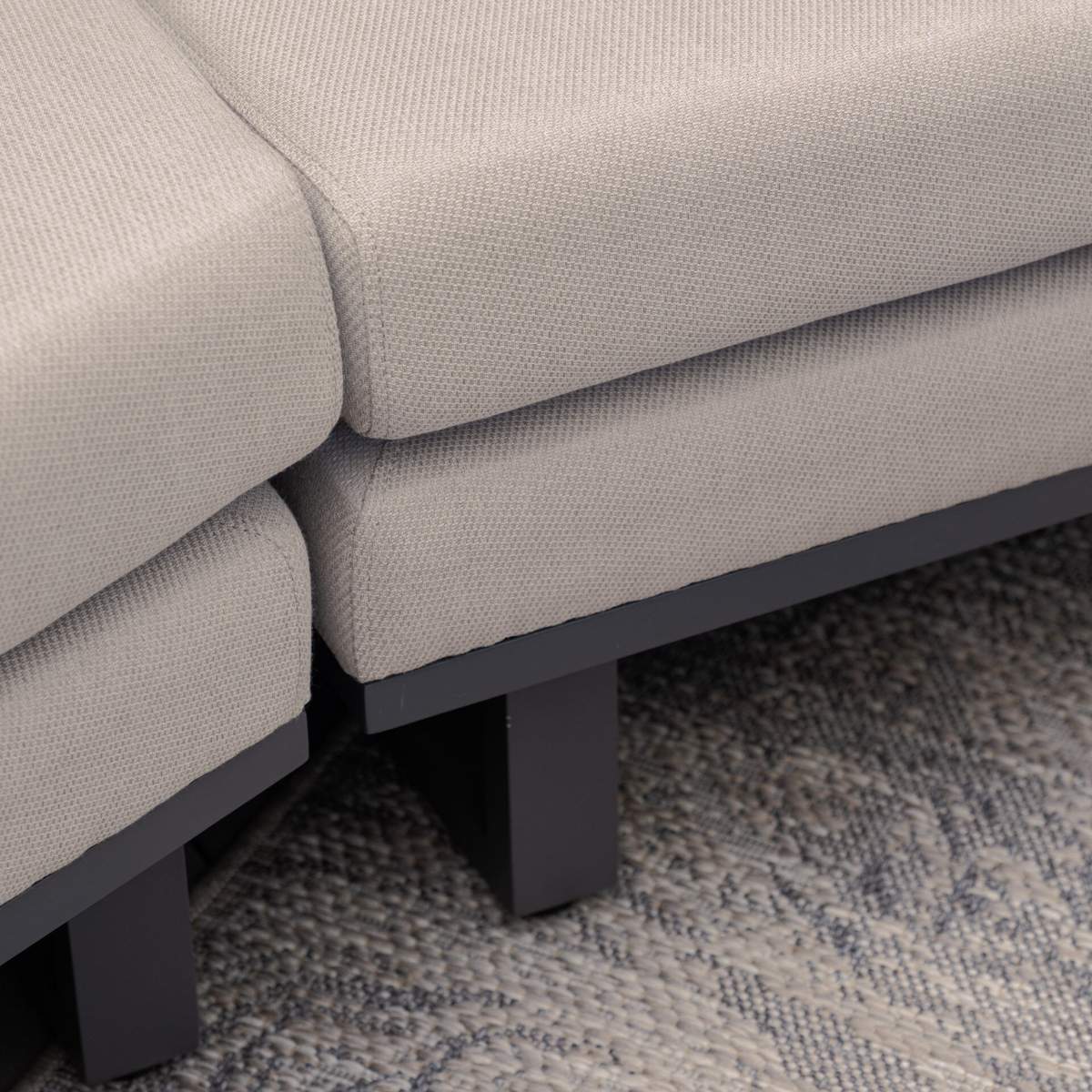 Maze - Outdoor Fabric Ethos Grande Corner Sofa Set - Image 5