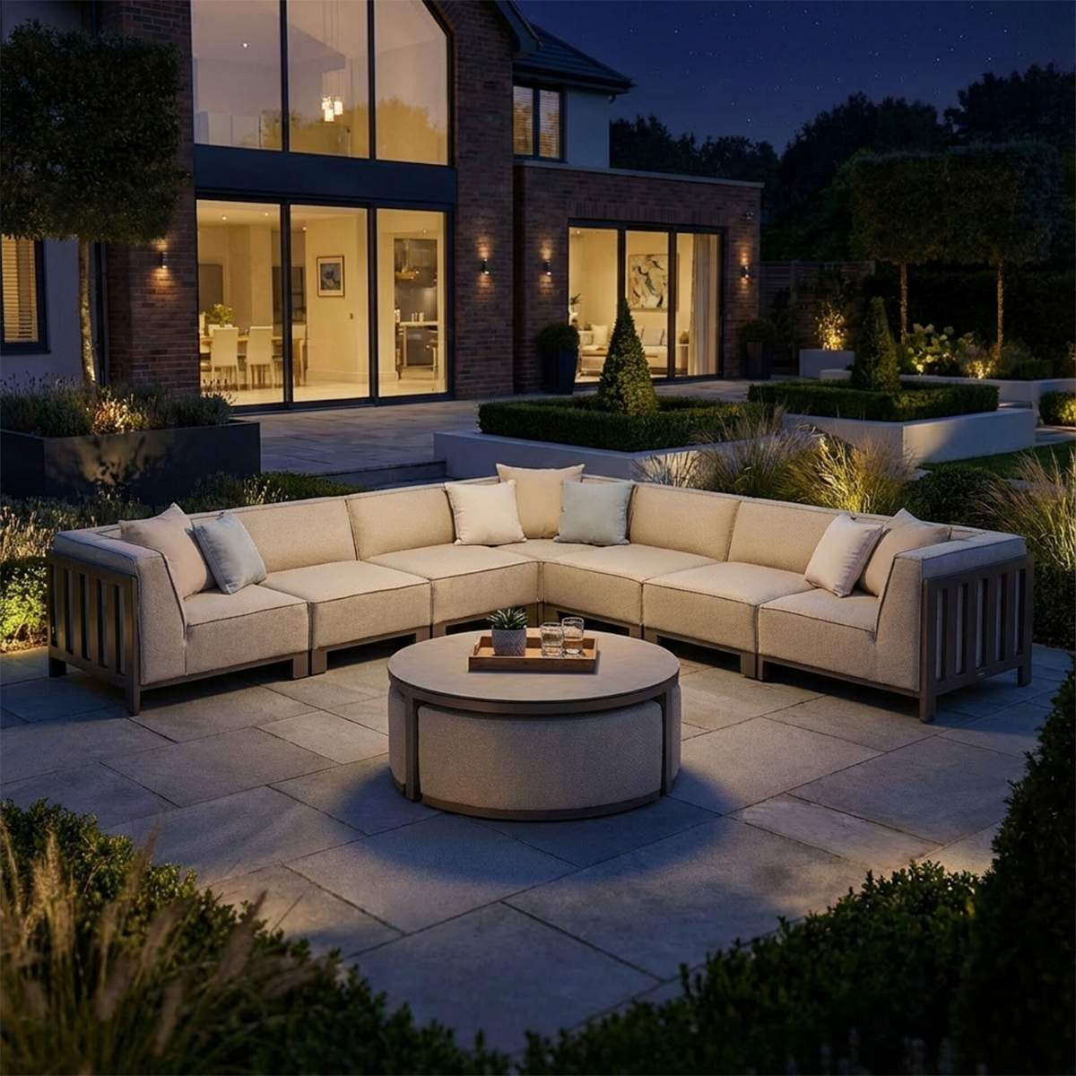 Maze - Outdoor Fabric Ibiza Large Corner Sofa Set - Image 52