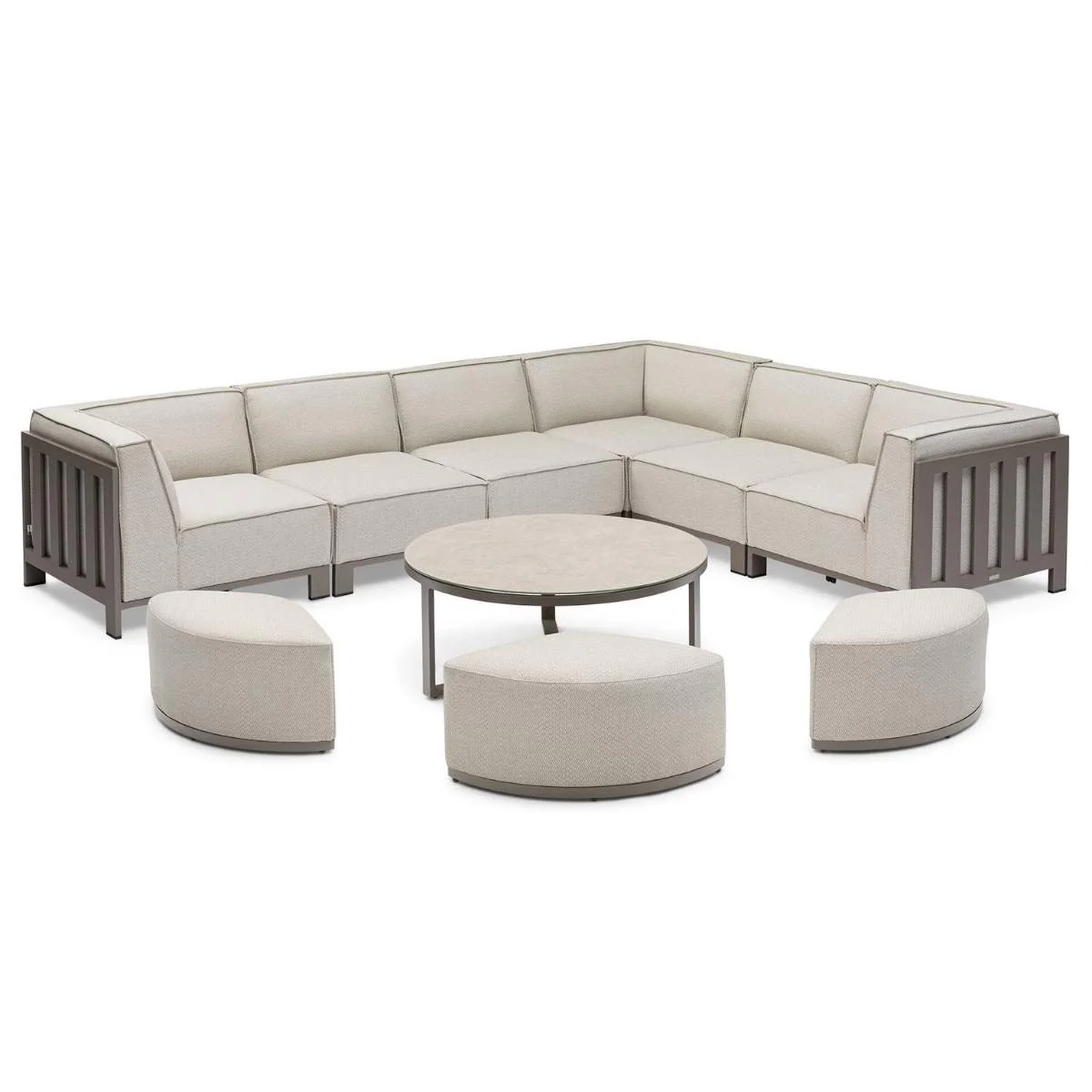 Maze - Outdoor Fabric Ibiza Medium Corner Sofa Set - Image 3