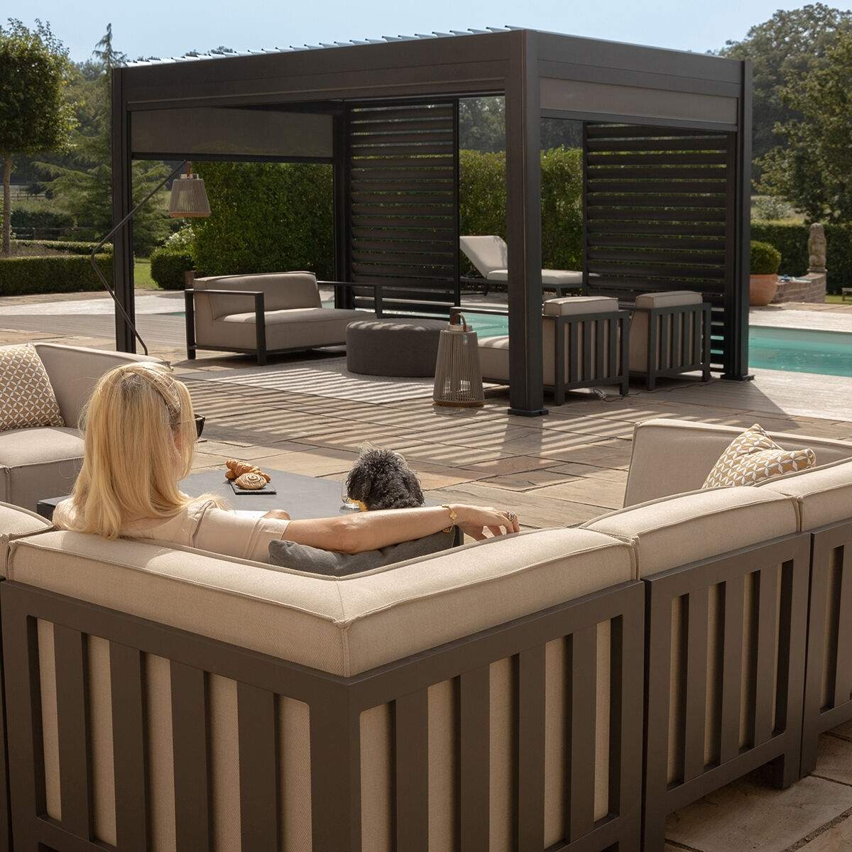 Maze - Outdoor Fabric Ibiza Medium Corner Sofa Set - Image 35