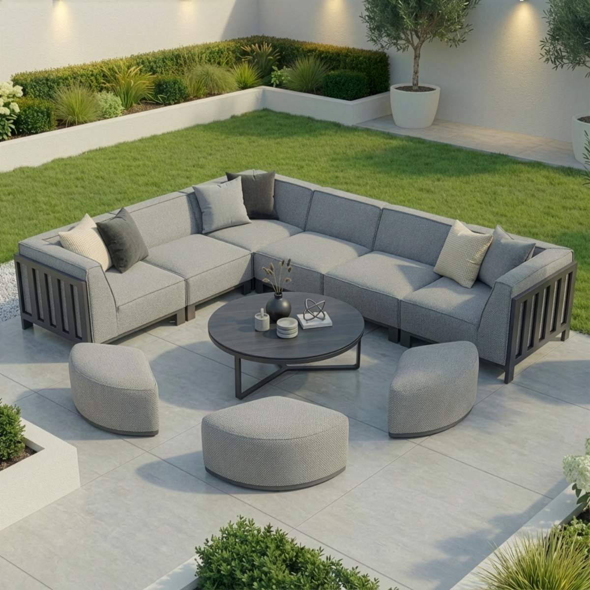 Maze - Outdoor Fabric Ibiza Medium Corner Sofa Set - Image 43