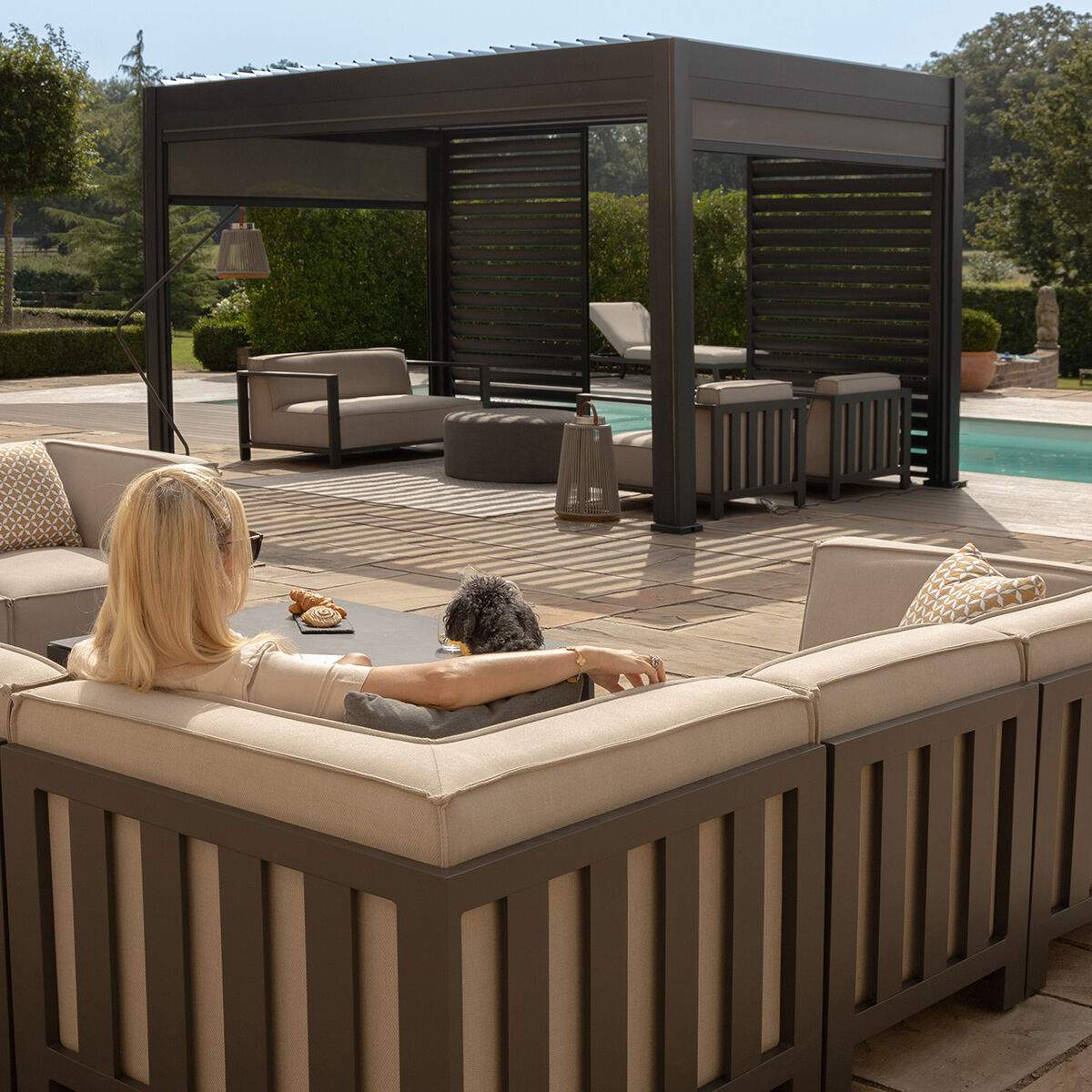 Maze - Outdoor Fabric Ibiza Small Corner Sofa Set - Image 31