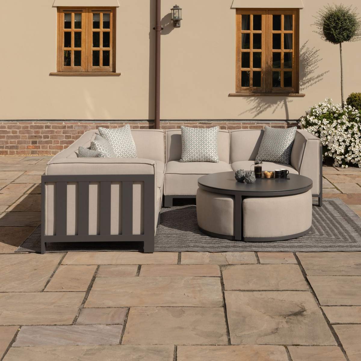 Maze - Outdoor Fabric Ibiza Small Corner Sofa Set - Image 36