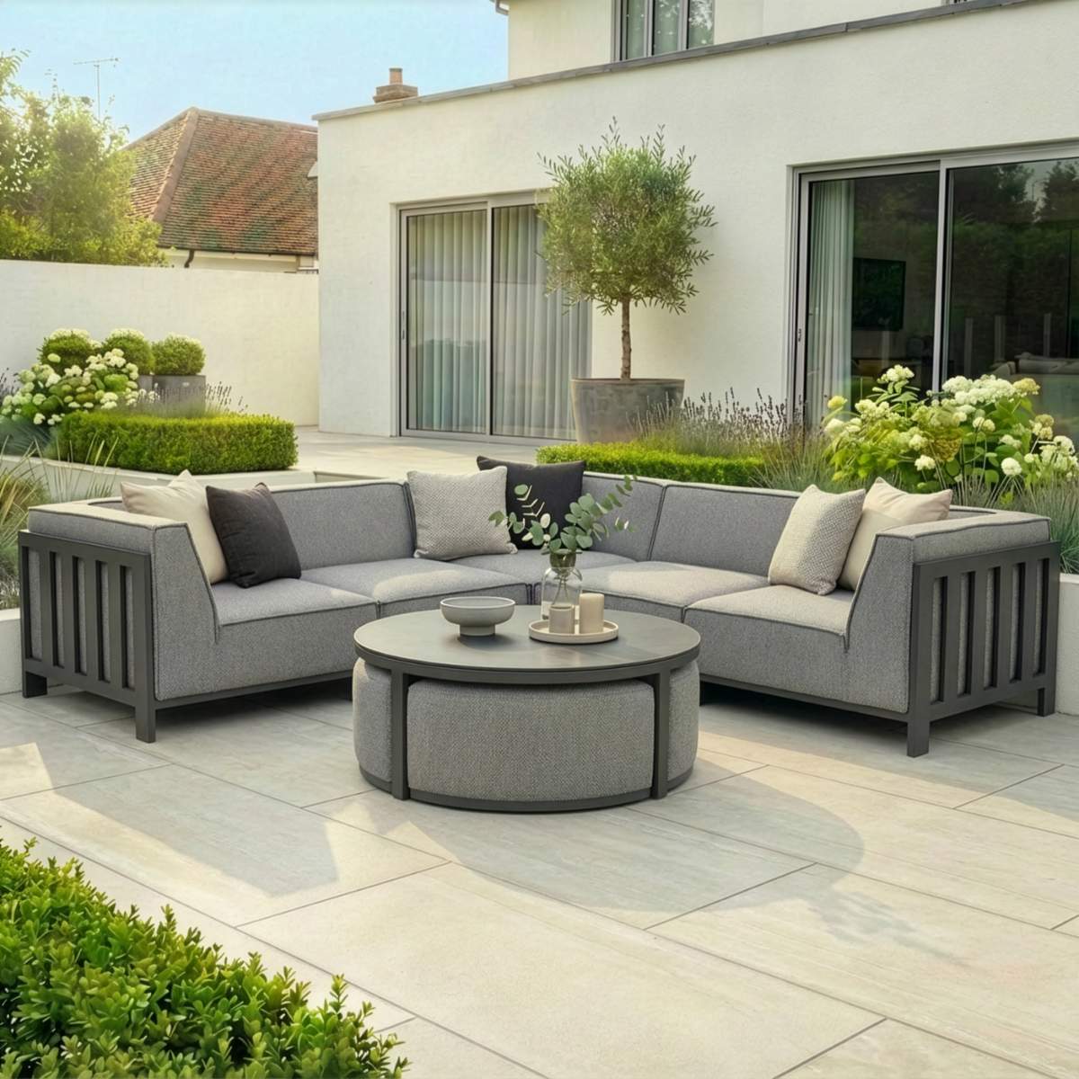 Maze - Outdoor Fabric Ibiza Small Corner Sofa Set - Image 43