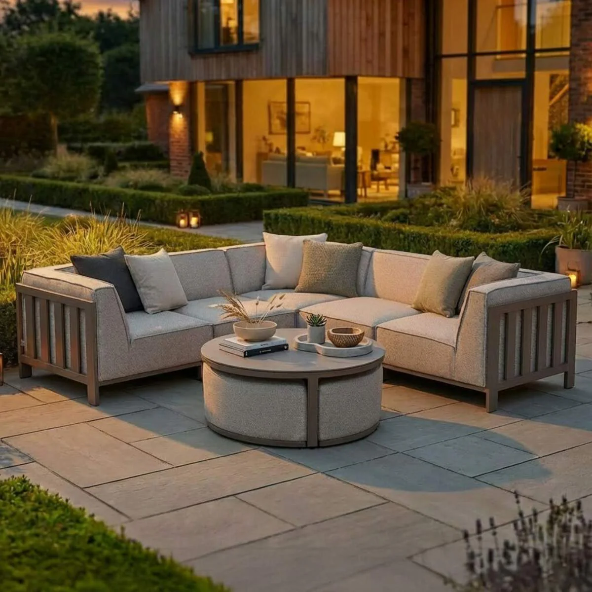 Maze - Outdoor Fabric Ibiza Small Corner Sofa Set - Image 47