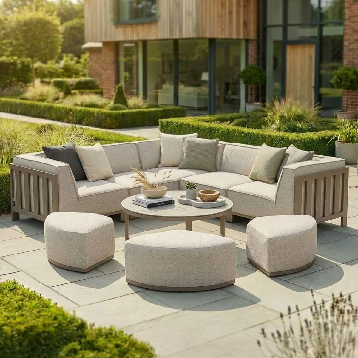 Maze - Outdoor Fabric Ibiza Small Corner Sofa Set - Image 50