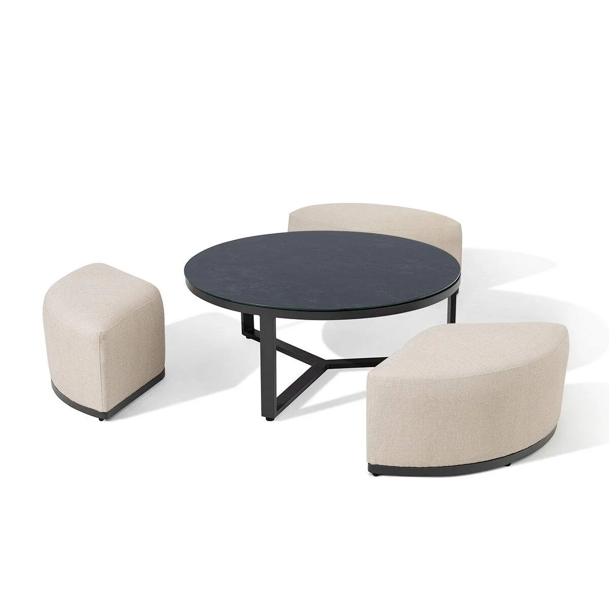 Maze - Outdoor Fabric Ibiza U Shape Sofa Set - Image 9
