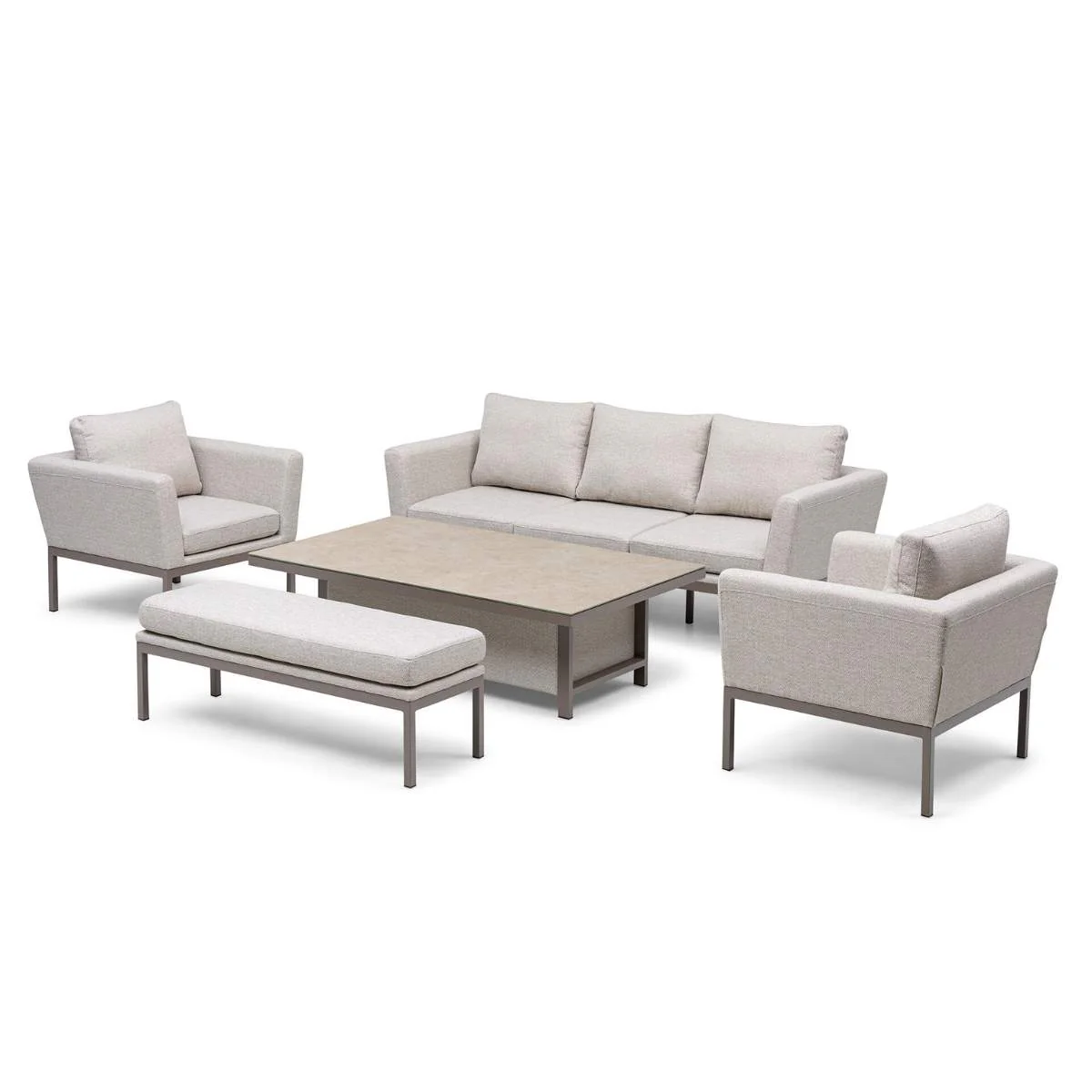 Maze - Outdoor Fabric Pulse 3 Seat Sofa Set - Image 2