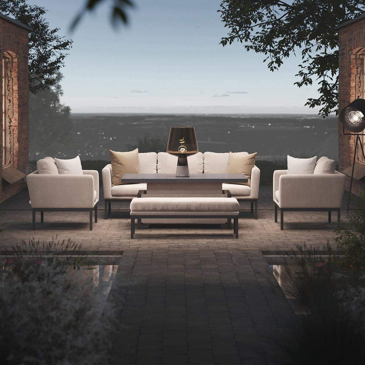 Maze - Outdoor Fabric Pulse 3 Seat Sofa Set - Image 32