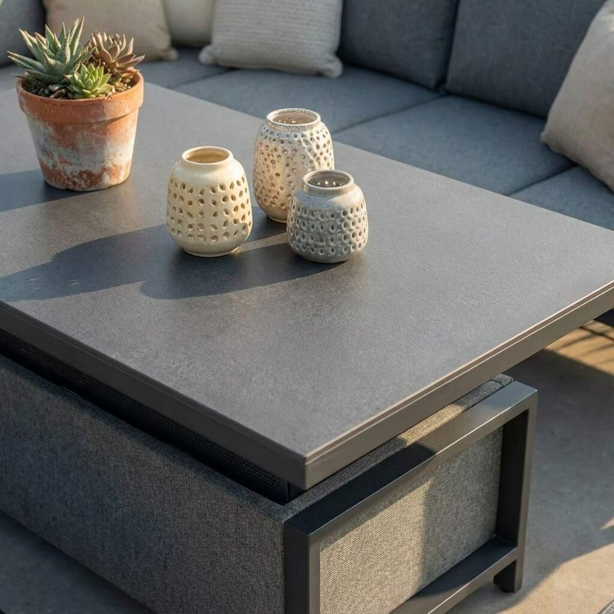 Maze - Outdoor Fabric Pulse Rectangular Corner Dining Set - Image 67