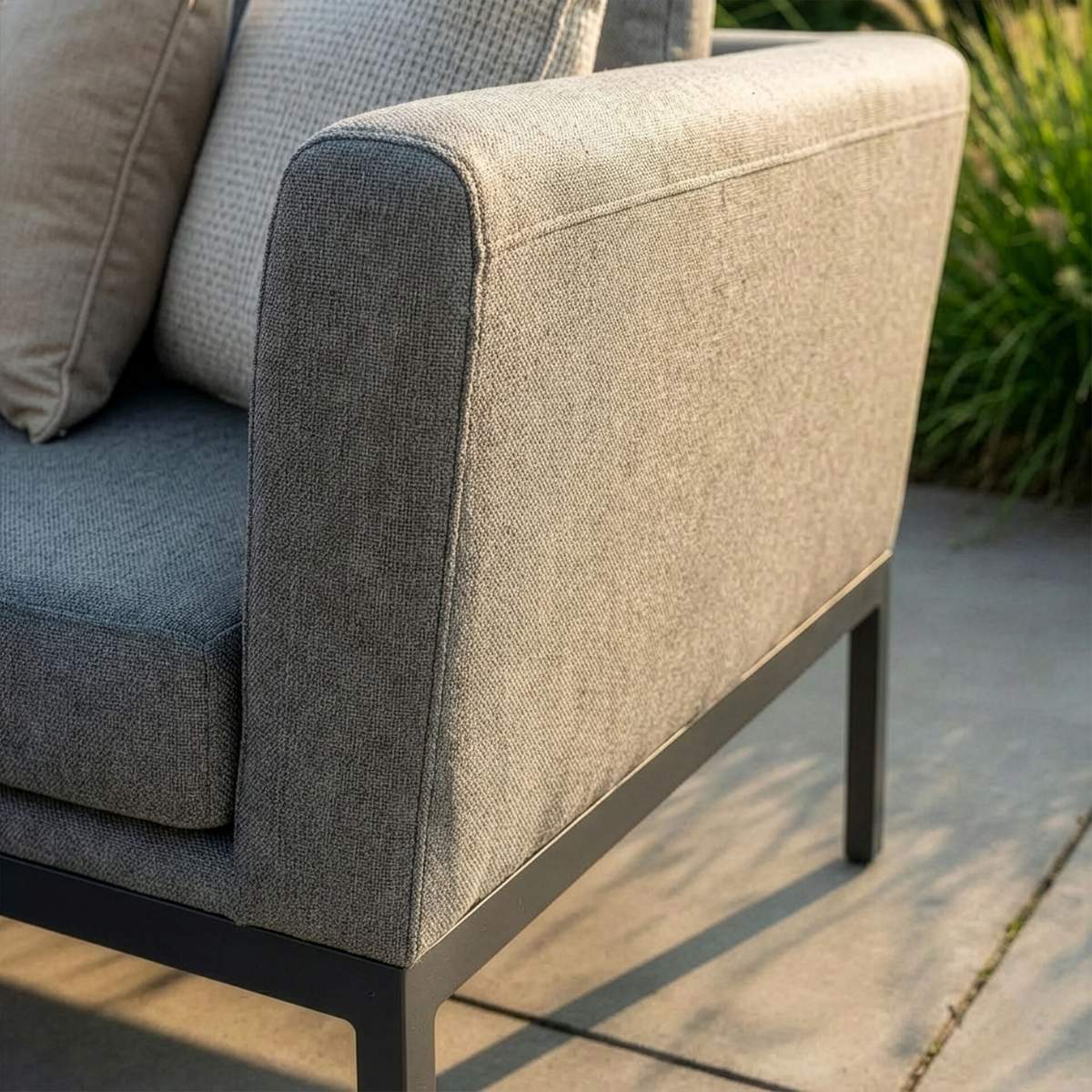 Maze - Outdoor Fabric Pulse Rectangular Corner Dining Set - Image 68