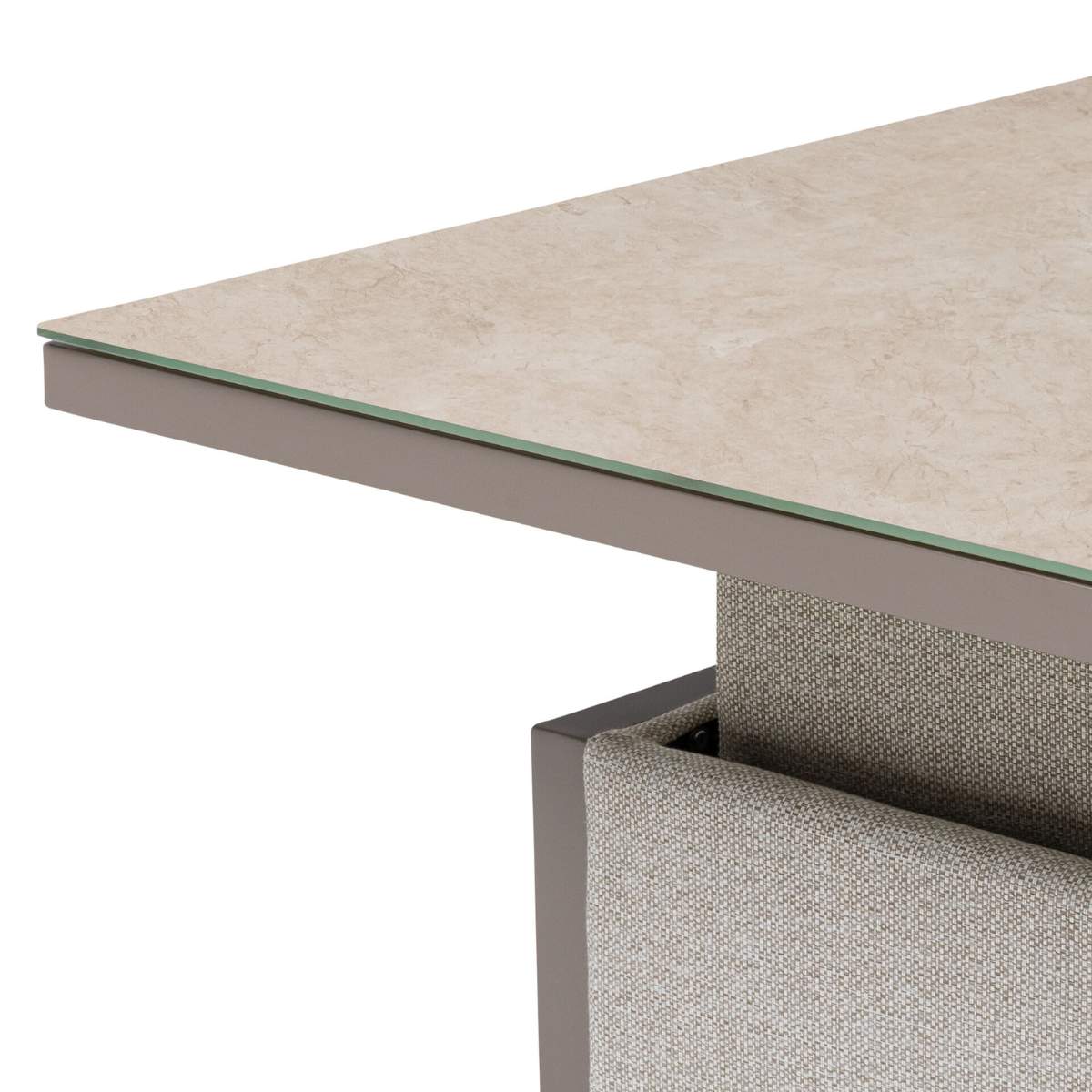 Maze - Outdoor Fabric Pulse Square Corner Dining Set - Image 7