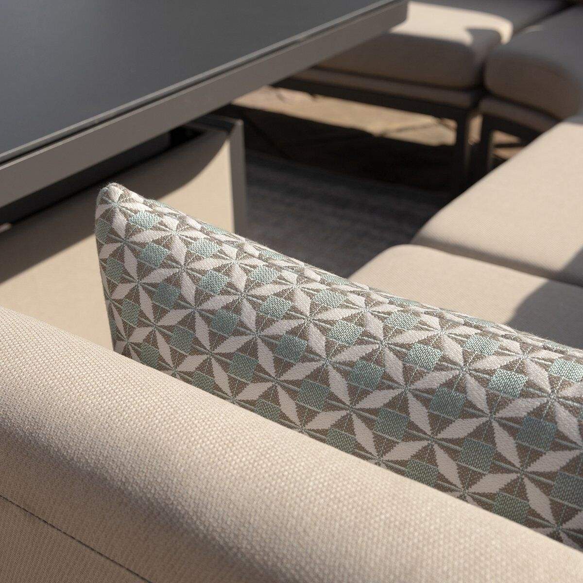 Maze - Outdoor Fabric Pulse U Shape Corner Dining Set - Image 26