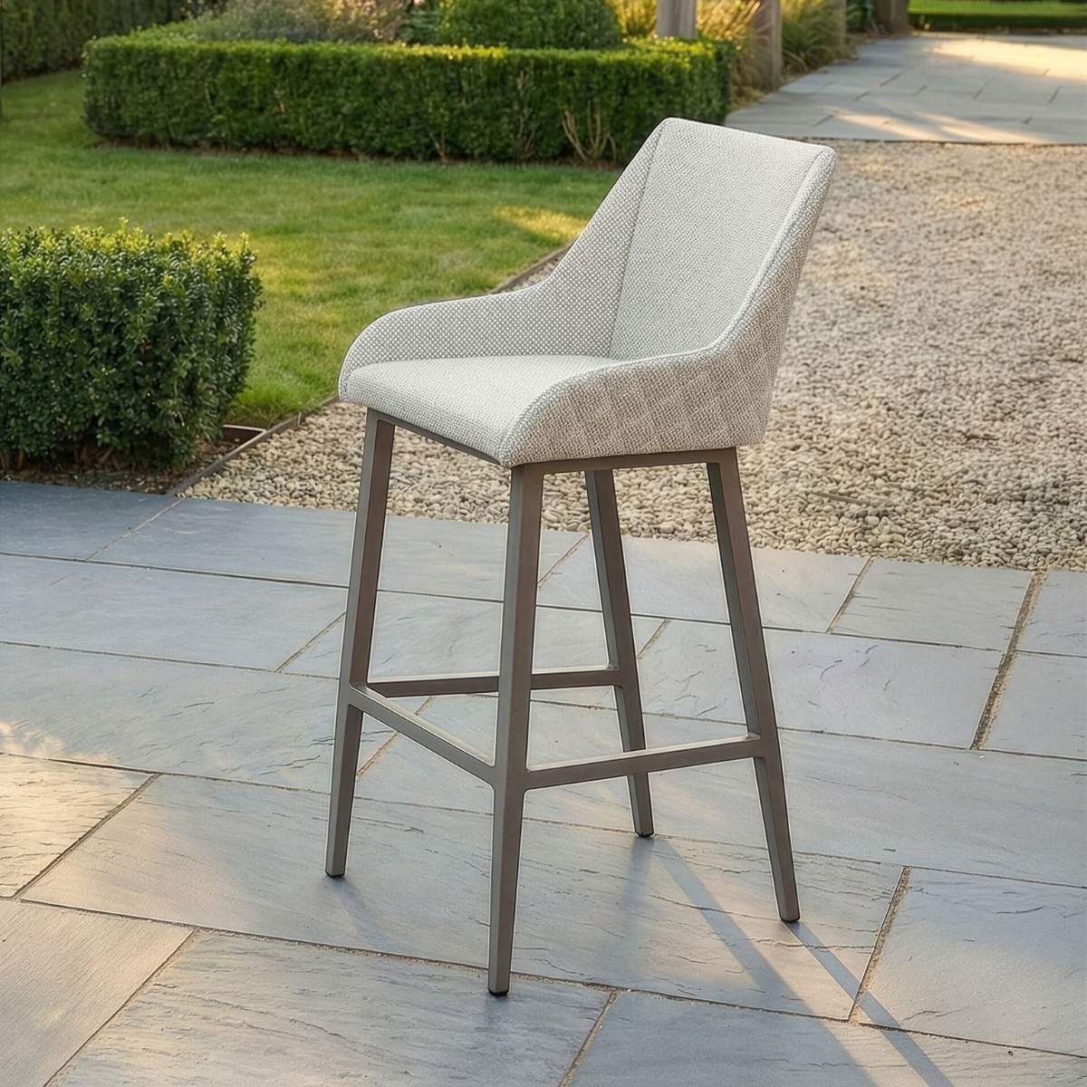 Maze - Outdoor Fabric Regal 4 Seat Round Bar Set - Image 21