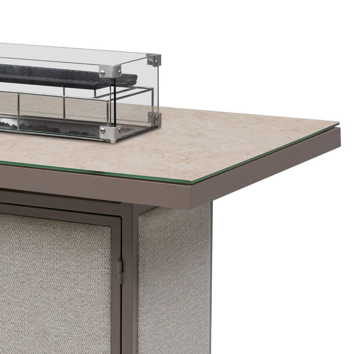 Maze - Outdoor Fabric Regal 8 Seat Rectangular Bar Set - Image 6