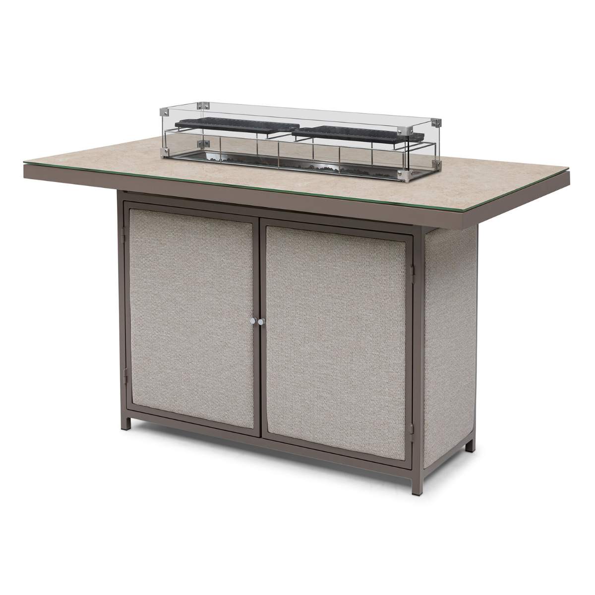 Maze - Outdoor Fabric Regal 8 Seat Rectangular Bar Set - Image 7