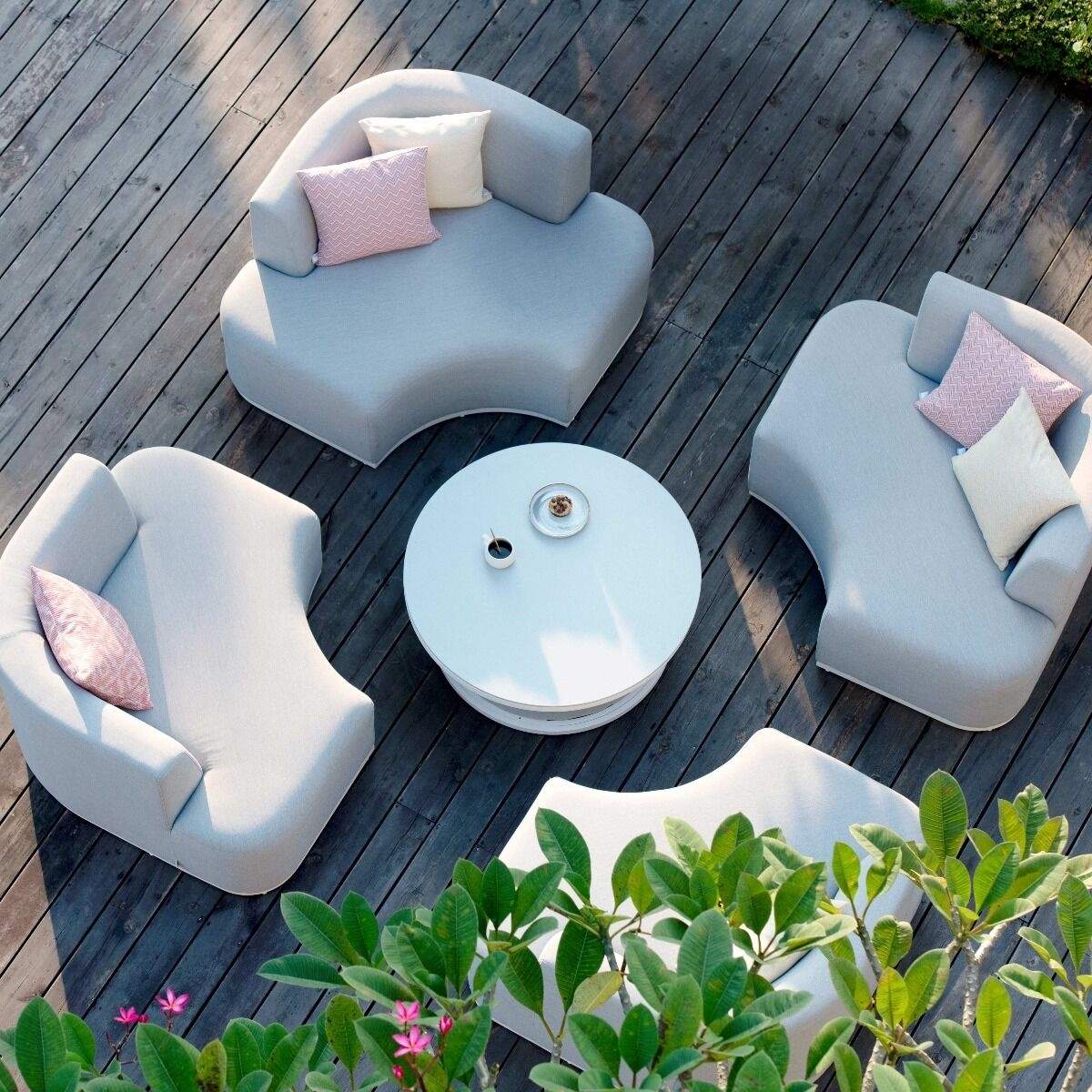 Maze - Outdoor Fabric Snug Lifestyle Suite - Image 23