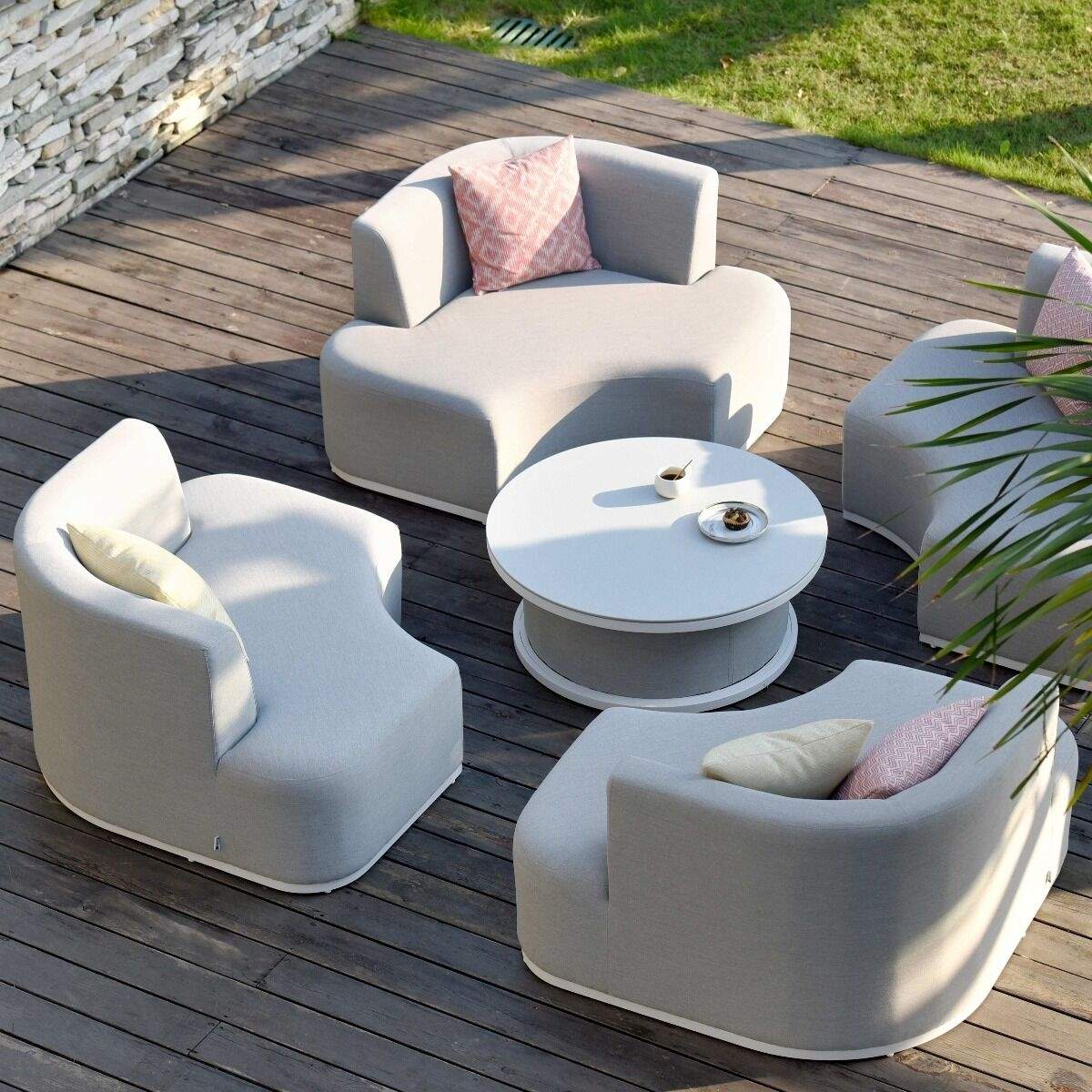 Maze - Outdoor Fabric Snug Lifestyle Suite - Image 24