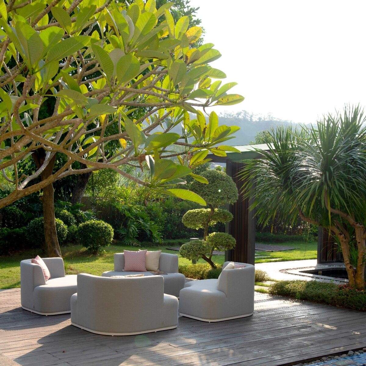 Maze - Outdoor Fabric Snug Lifestyle Suite - Image 26