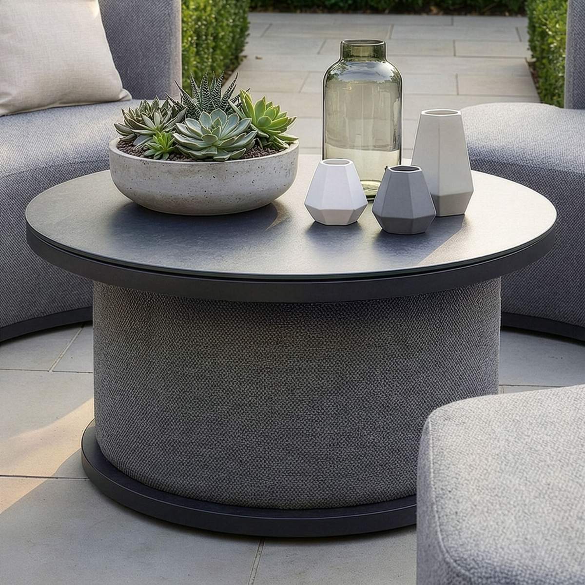 Maze - Outdoor Fabric Snug Lifestyle Suite - Image 32