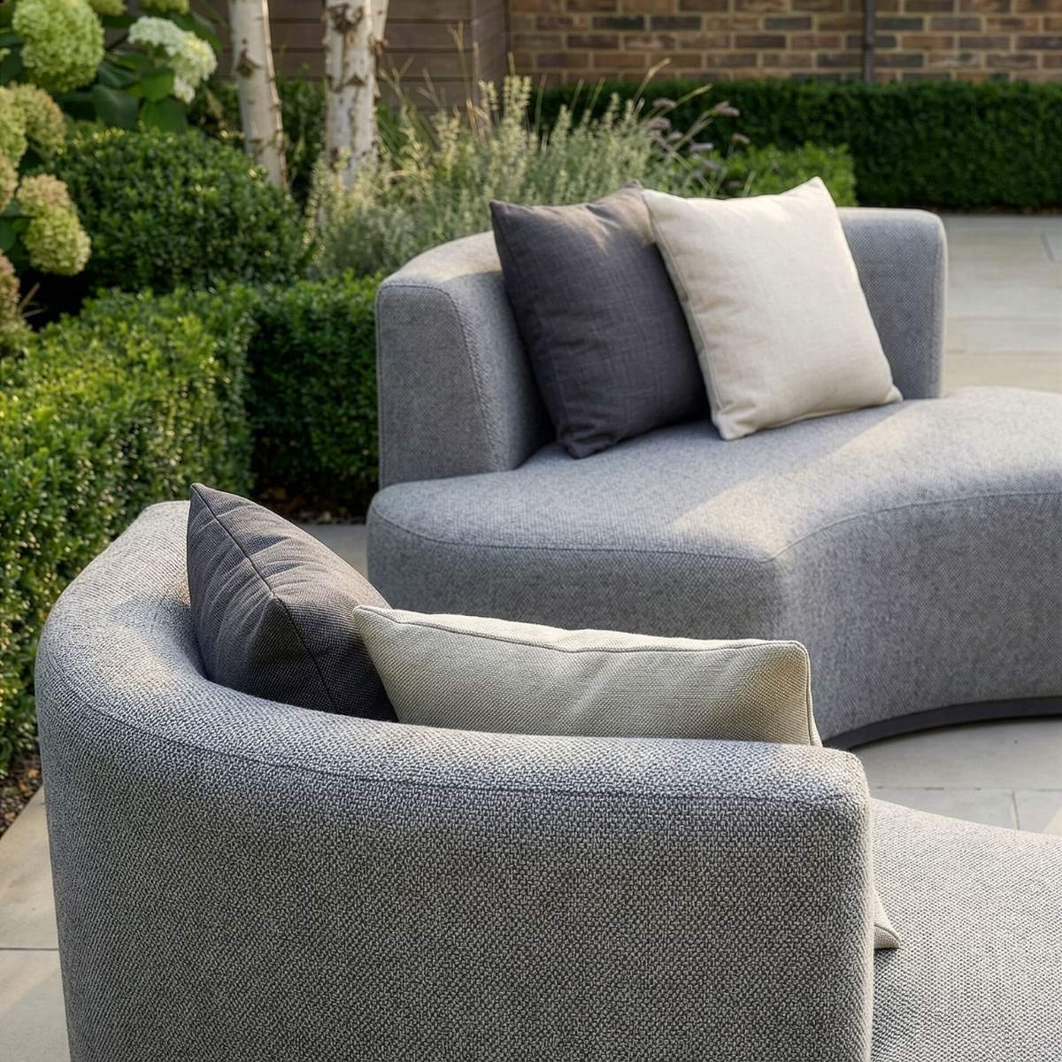 Maze - Outdoor Fabric Snug Lifestyle Suite - Image 33