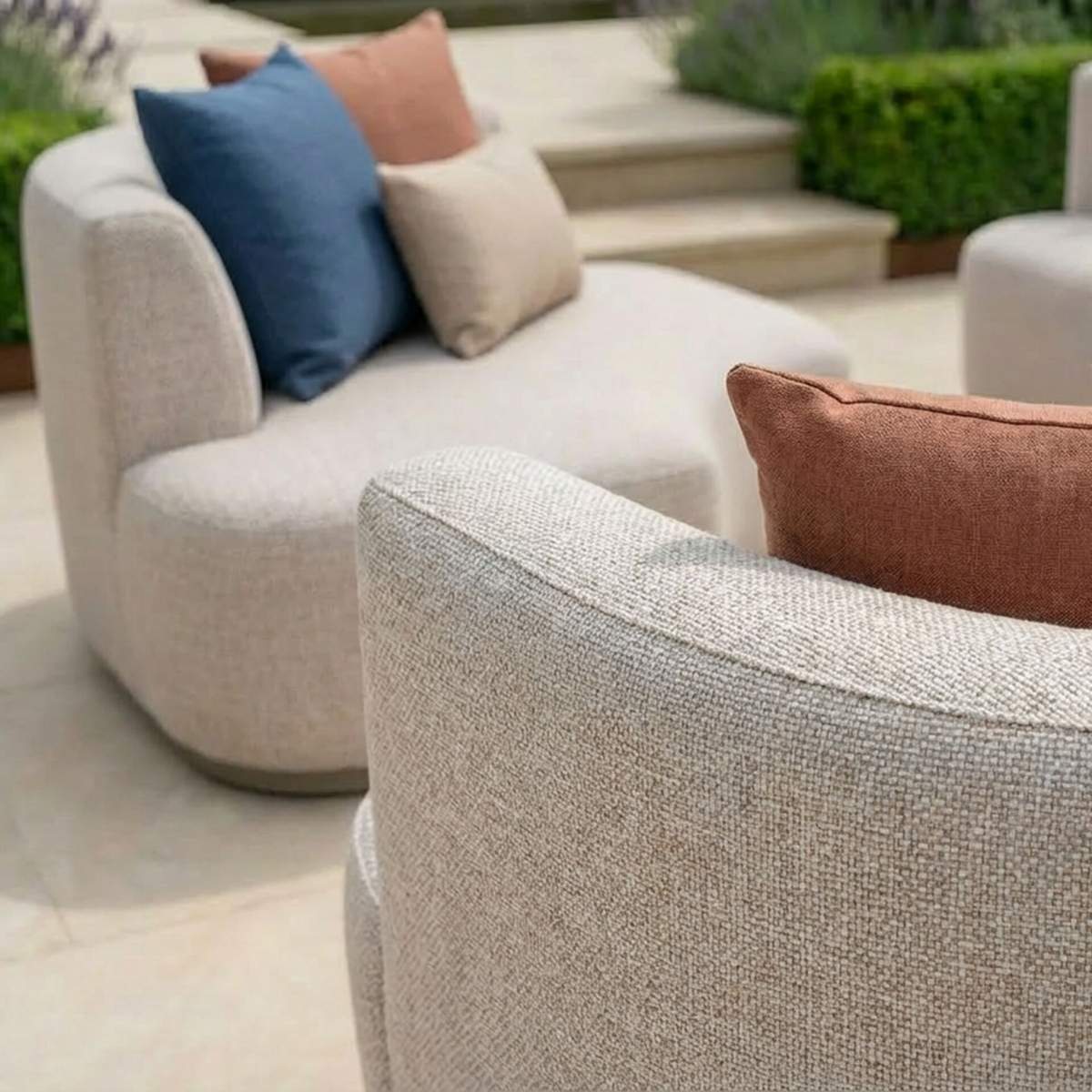 Maze - Outdoor Fabric Snug Lifestyle Suite - Image 40
