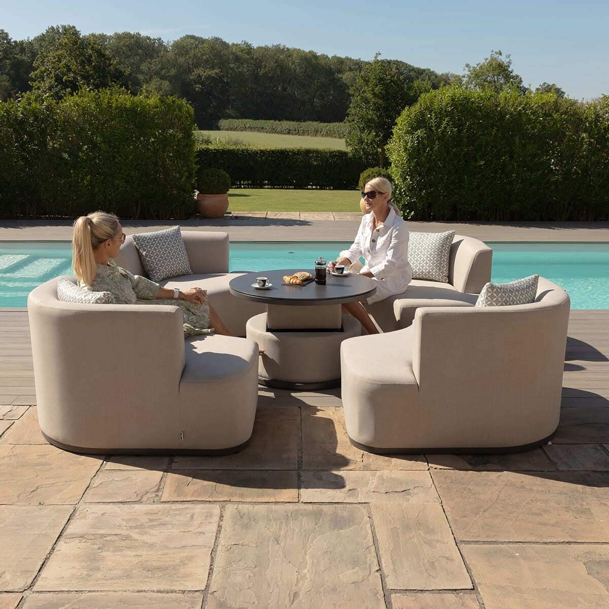 Maze - Outdoor Fabric Snug Lifestyle Suite - Image 52