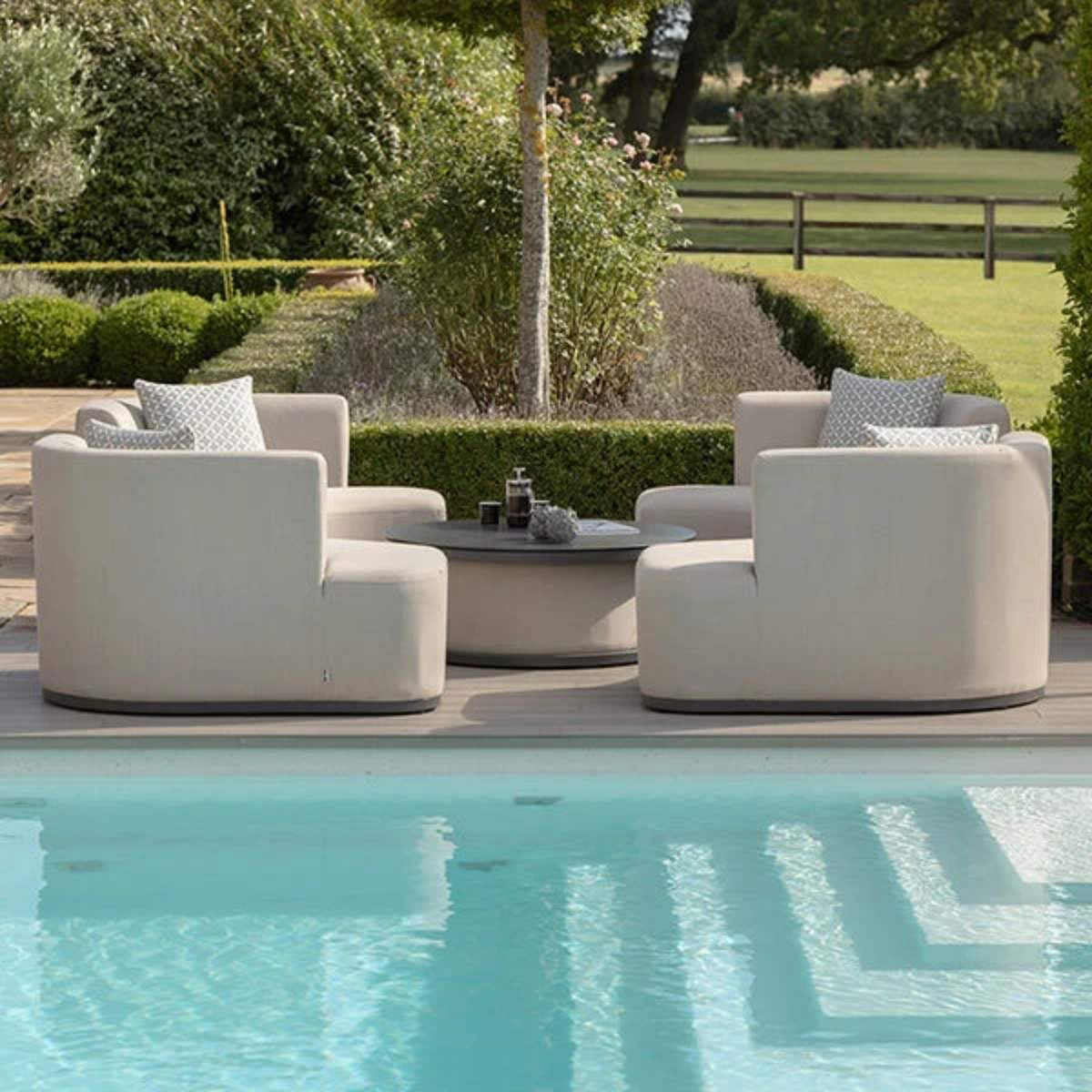 Maze - Outdoor Fabric Snug Lifestyle Suite - Image 54