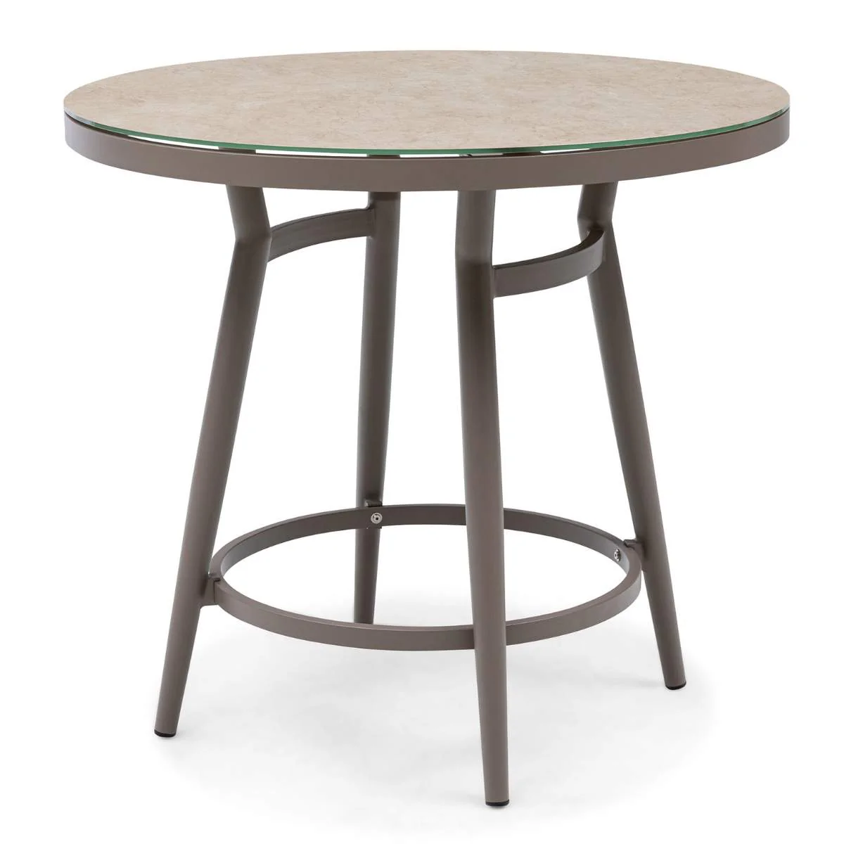 Maze - Outdoor Fabric Zen 4 Seat Low Round Bar Set - Image 10