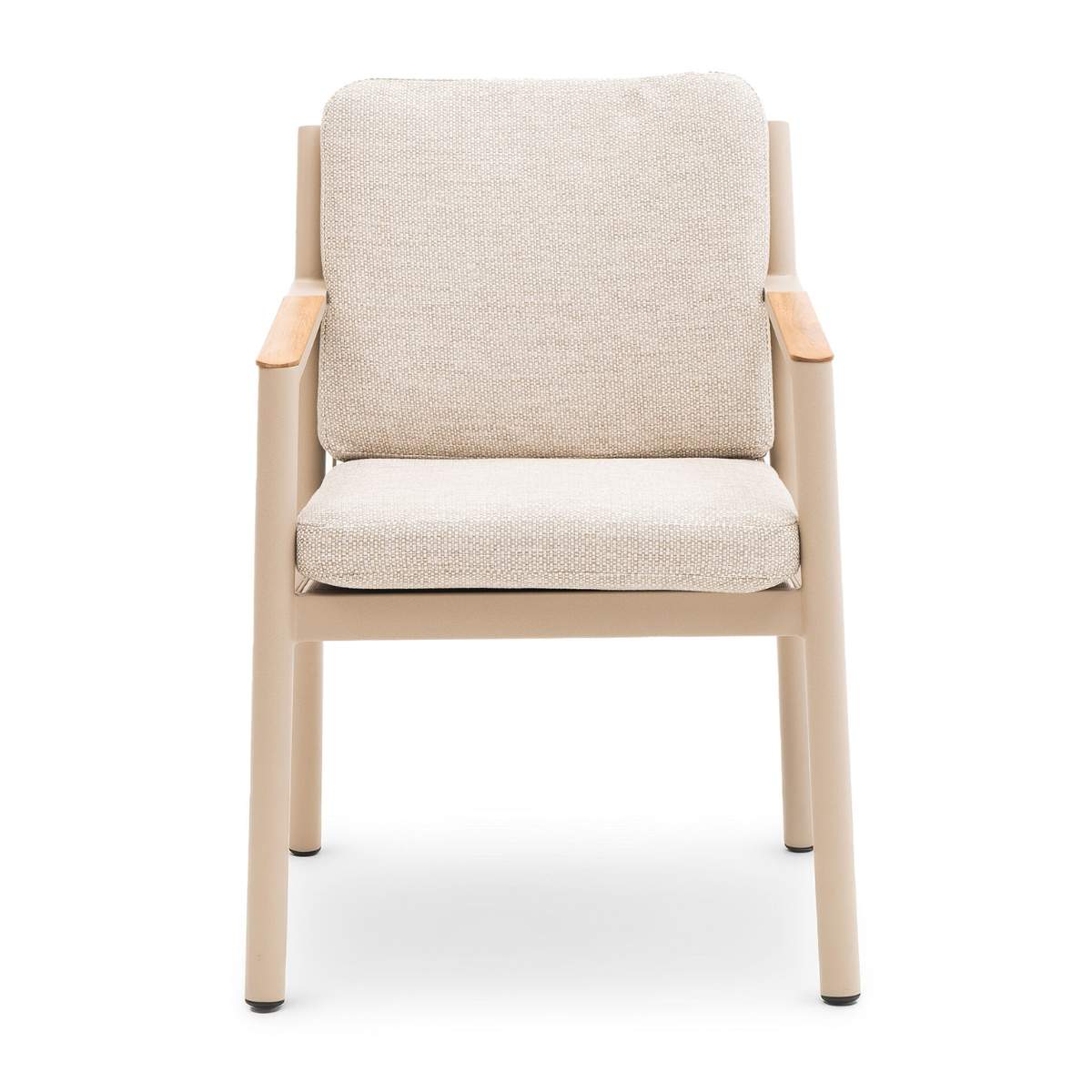 Maze Pair of Sicily Rope Weave Garden Dining Chairs - Image 2