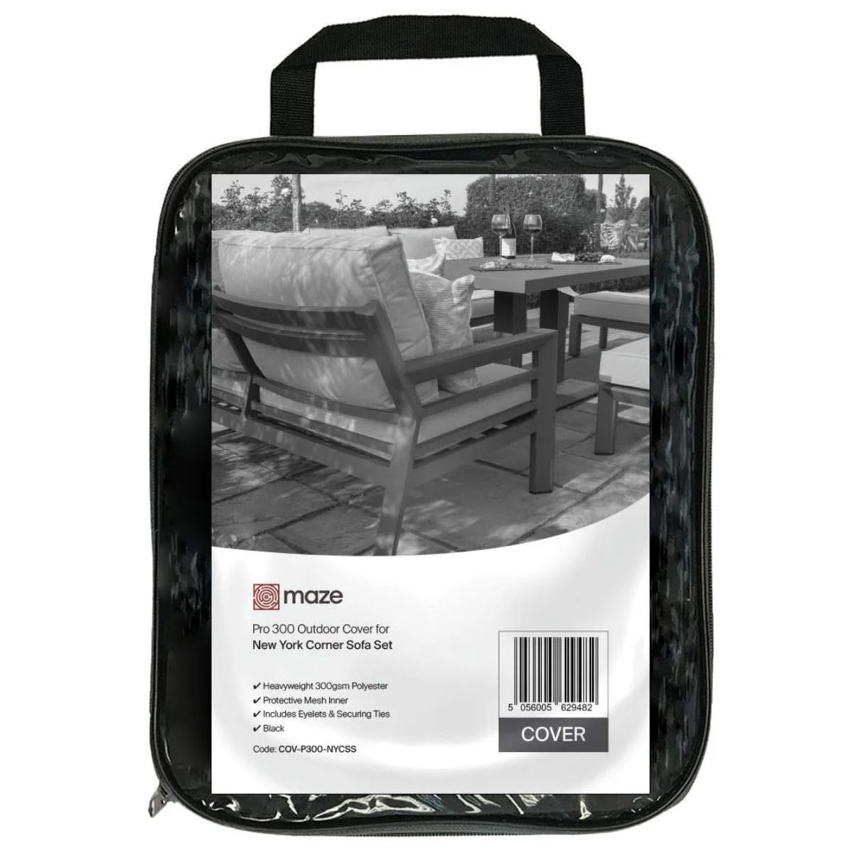 Maze - Pro 300 Outdoor Cover for New York Corner Sofa Set