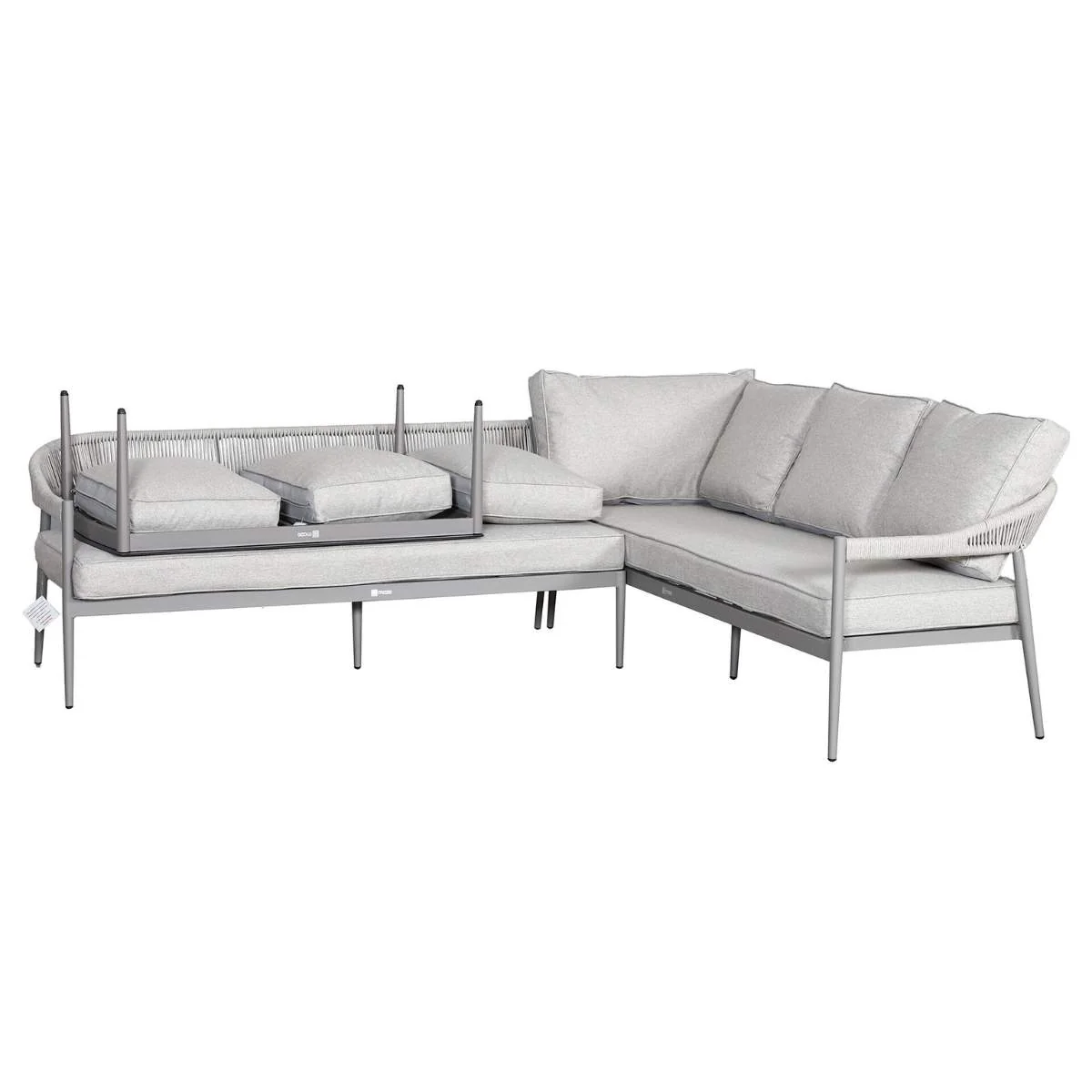 Maze - Pro 300 Outdoor Furniture Cover for Florence Rope Weave Large Corner Sofa Set - Image 6