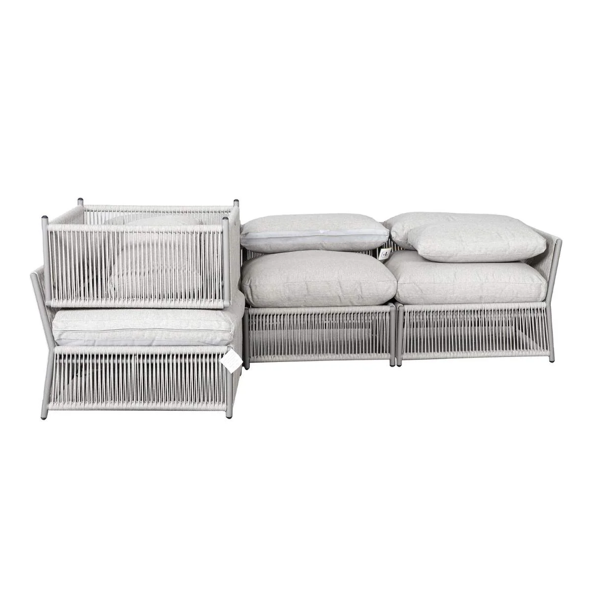 Maze - Pro 300 Outdoor Furniture Cover for Maldives Rope Weave Small Corner Sofa Set - Image 6