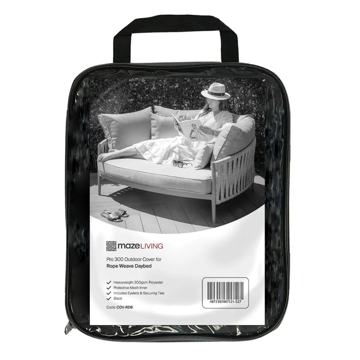 Maze - Pro 300 Outdoor Furniture Cover for Milan & Havana Daybed