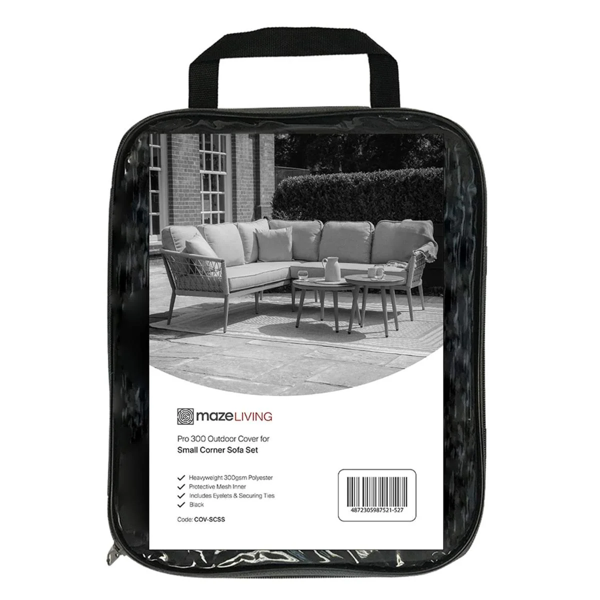 Maze - Pro 300 Outdoor Furniture Cover for Monaco & Florence Small Corner Sofa Set