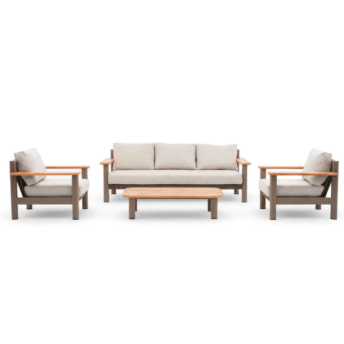 Maze Sicily Rope Weave 3 Seat Sofa